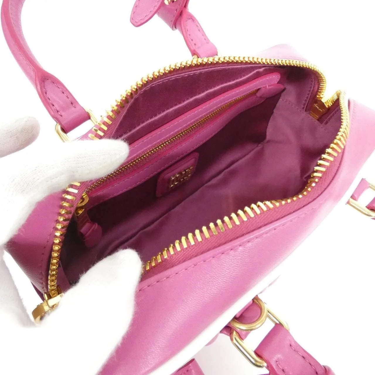 MIU MIU 5BB142 Handbag Black - Thumbnail 9