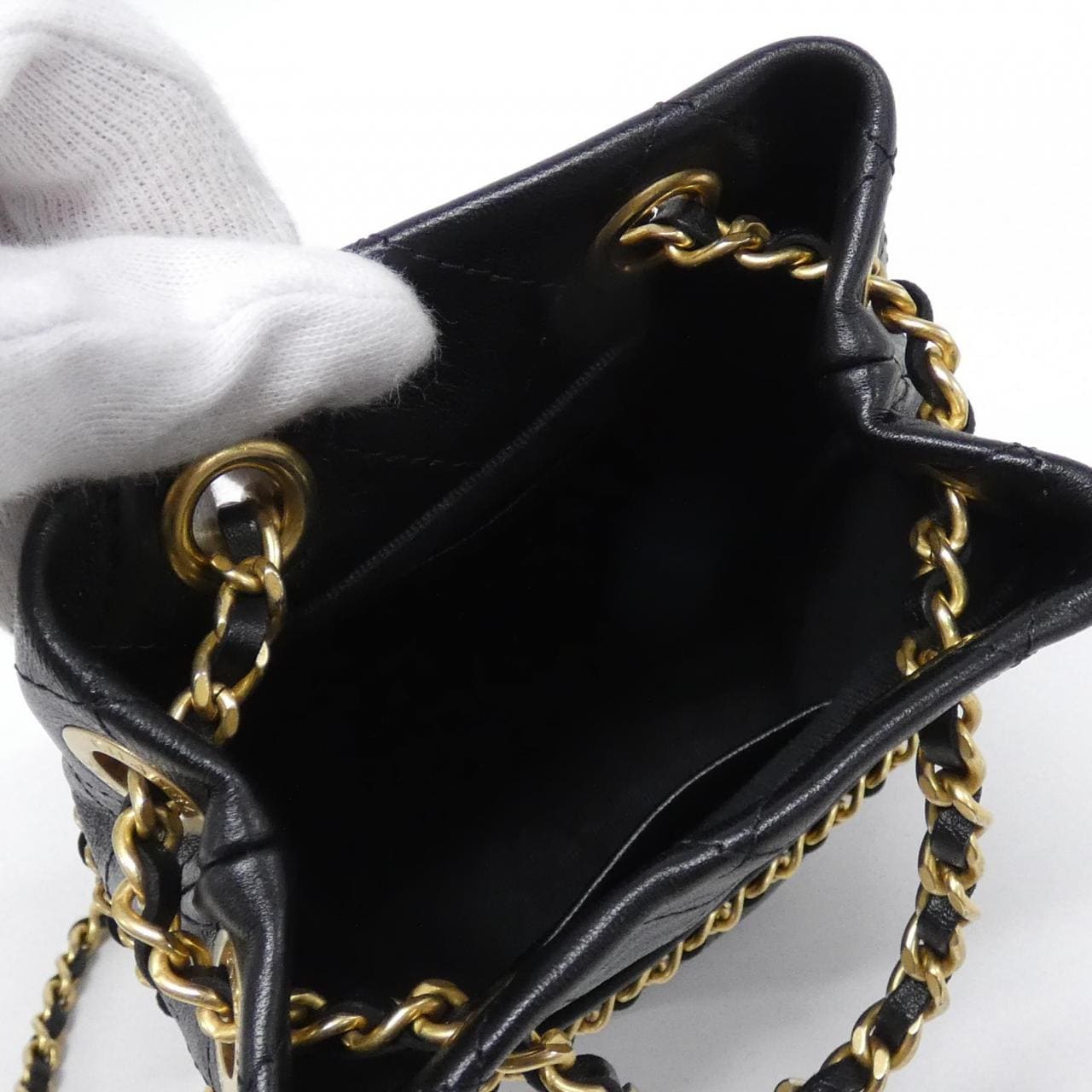 CHANEL AP4354 Shoulder Lambskin Black Lambskin - Thumbnail 7