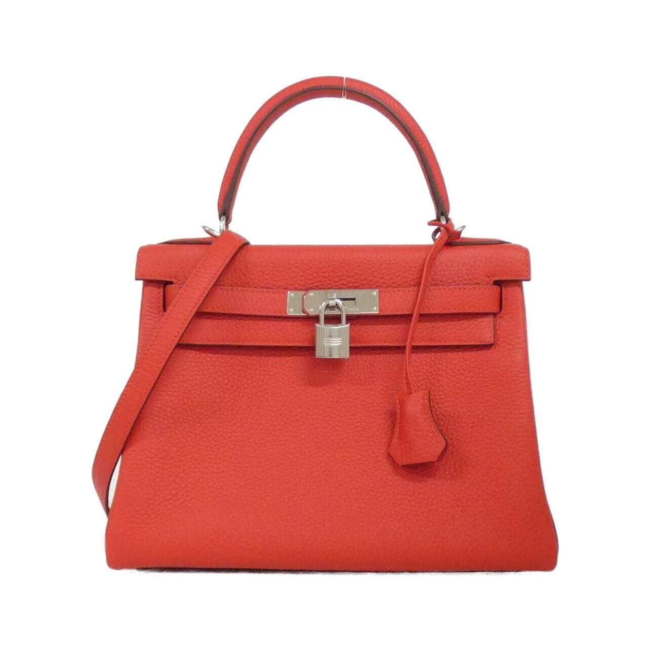 HERMES 030931CK Handbag Togo