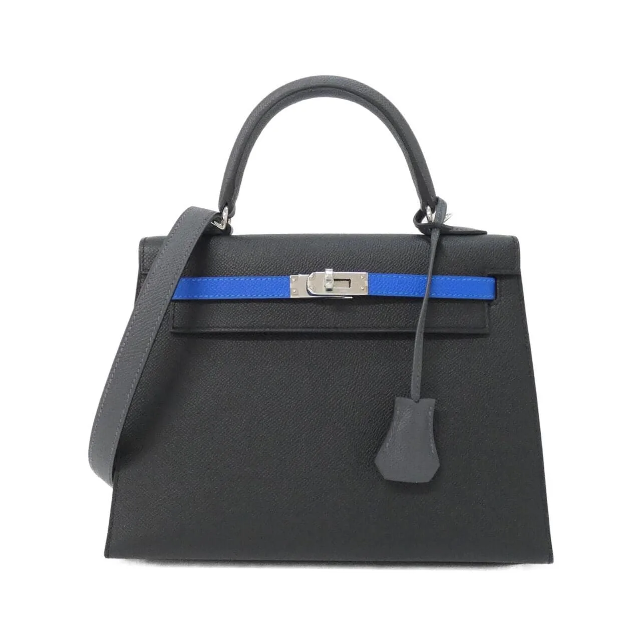 HERMES Kelly 082734CK Handbag Epsom Black