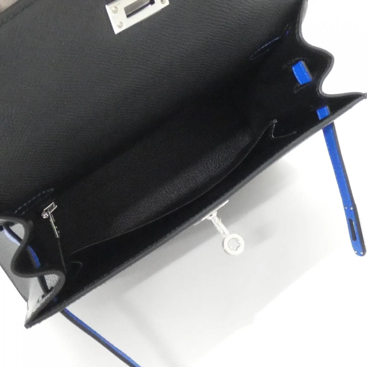 HERMES Kelly 082734CK Handbag Epsom Black Epsom Leather Unused - Thumbnail 6