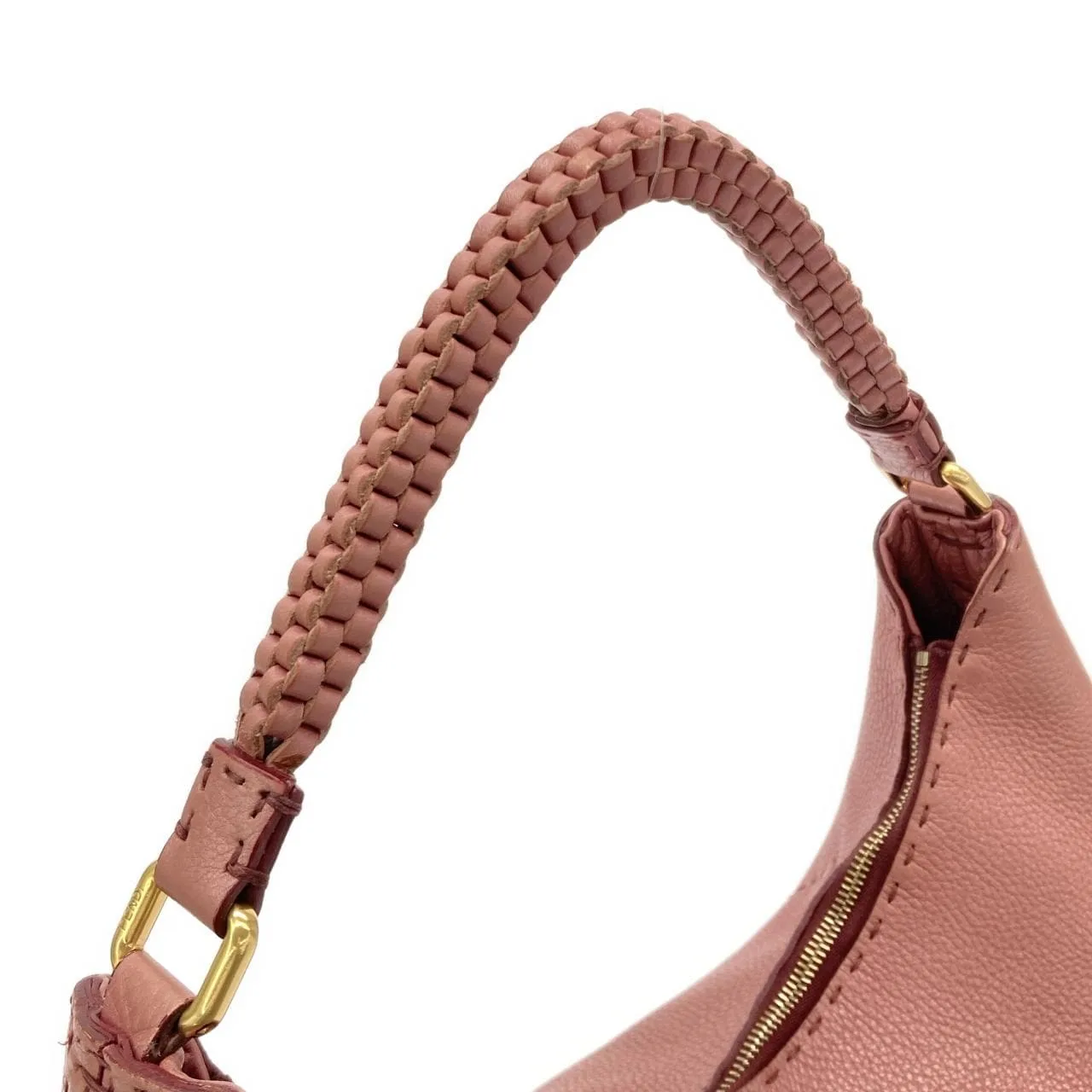 FENDI Baguette 8BR582 ZTJ Shoulder Leather Purple Leather - Thumbnail 6