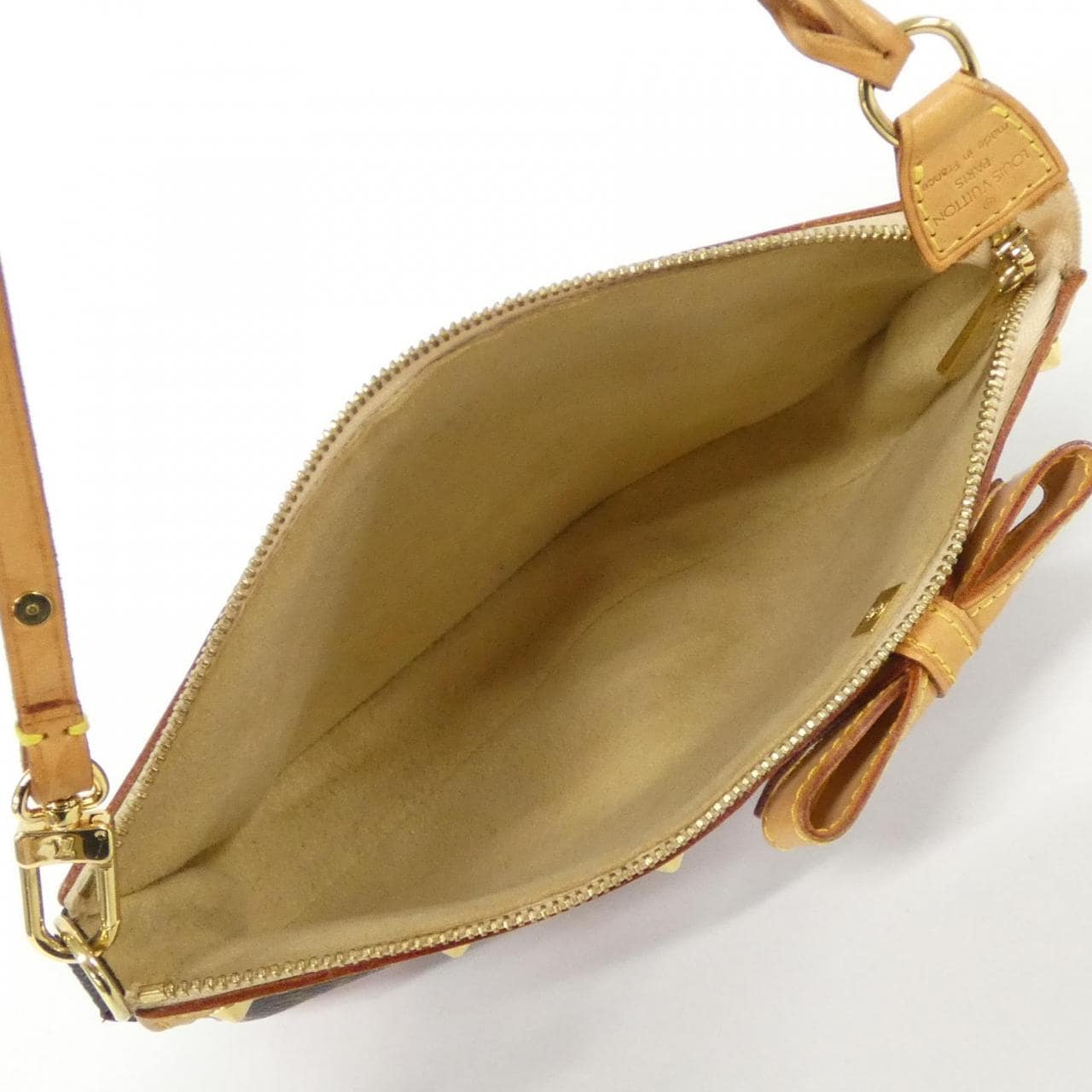 LOUIS VUITTON Pochette M92006 Pochette Monogram 黑色 Monogram 中古品A - 縮圖 7