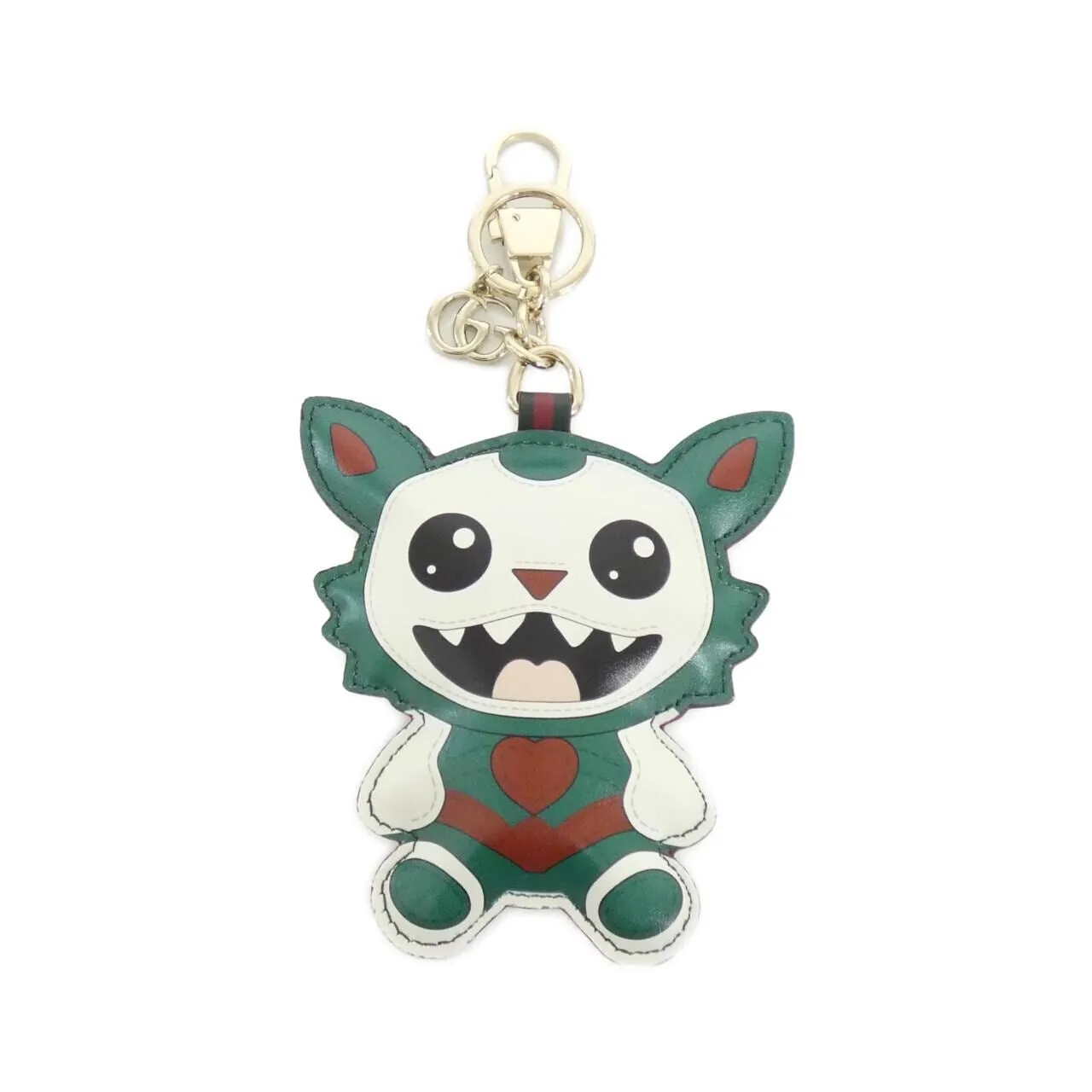 GUCCI 853375 JAAKP Key Case Canvas