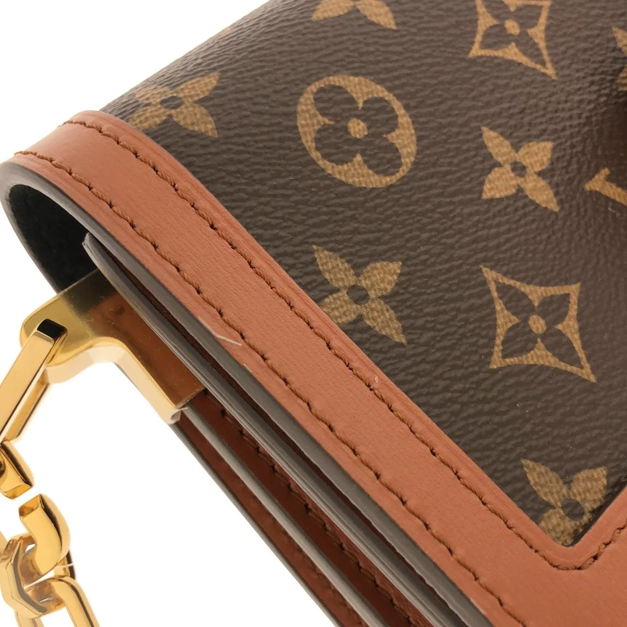 LOUIS VUITTON Dauphine M44391 Shoulder Monogram Black Monogram - Thumbnail 4