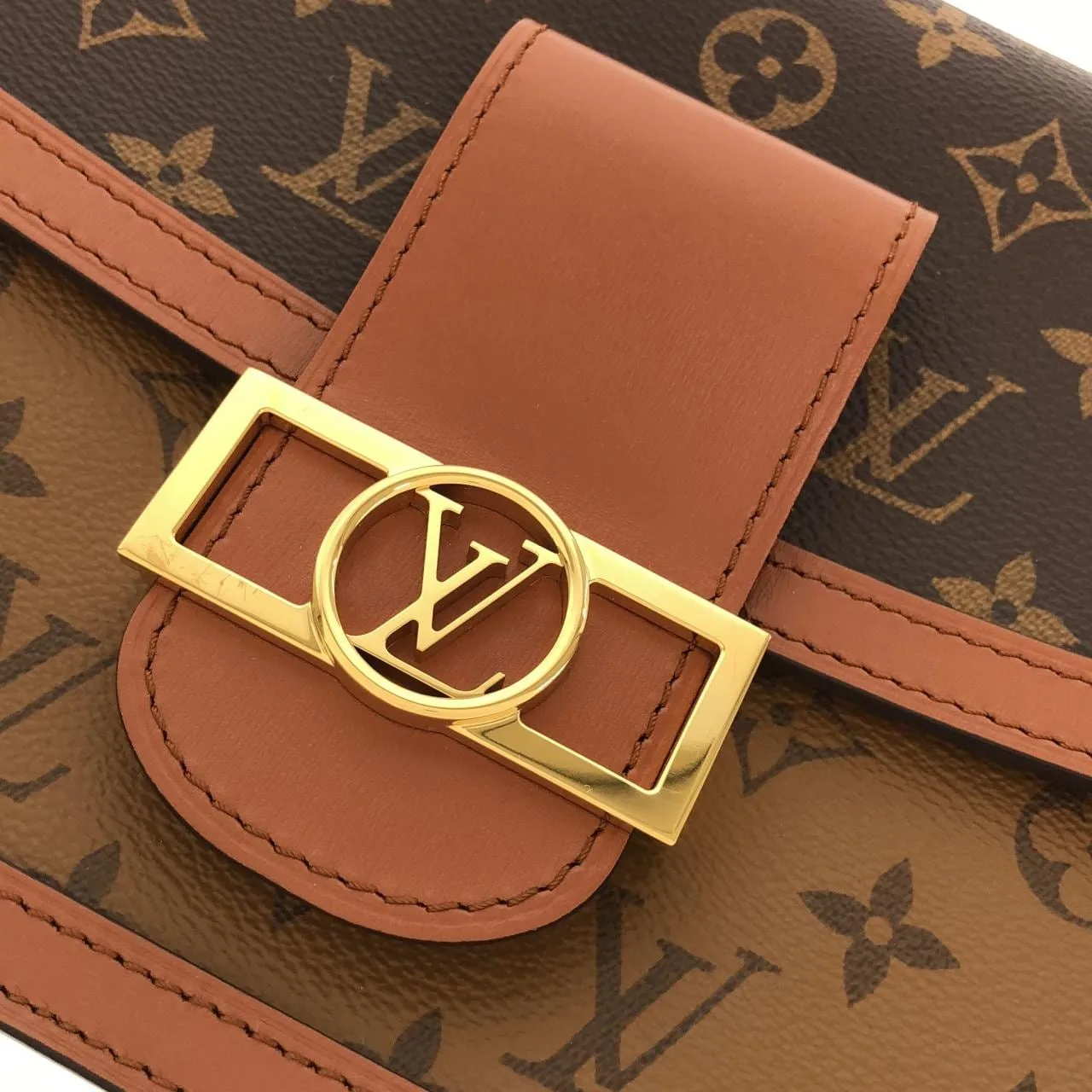 LOUIS VUITTON Dauphine M44391 Shoulder Monogram Black Monogram - Thumbnail 5