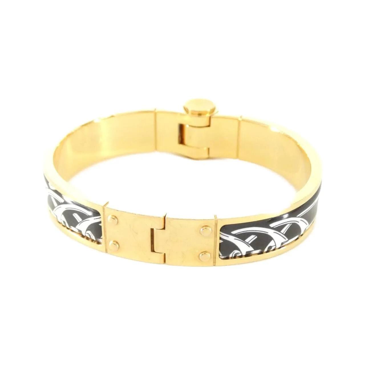 HERMES 512503FO Accessories Black Rank A - Thumbnail 2