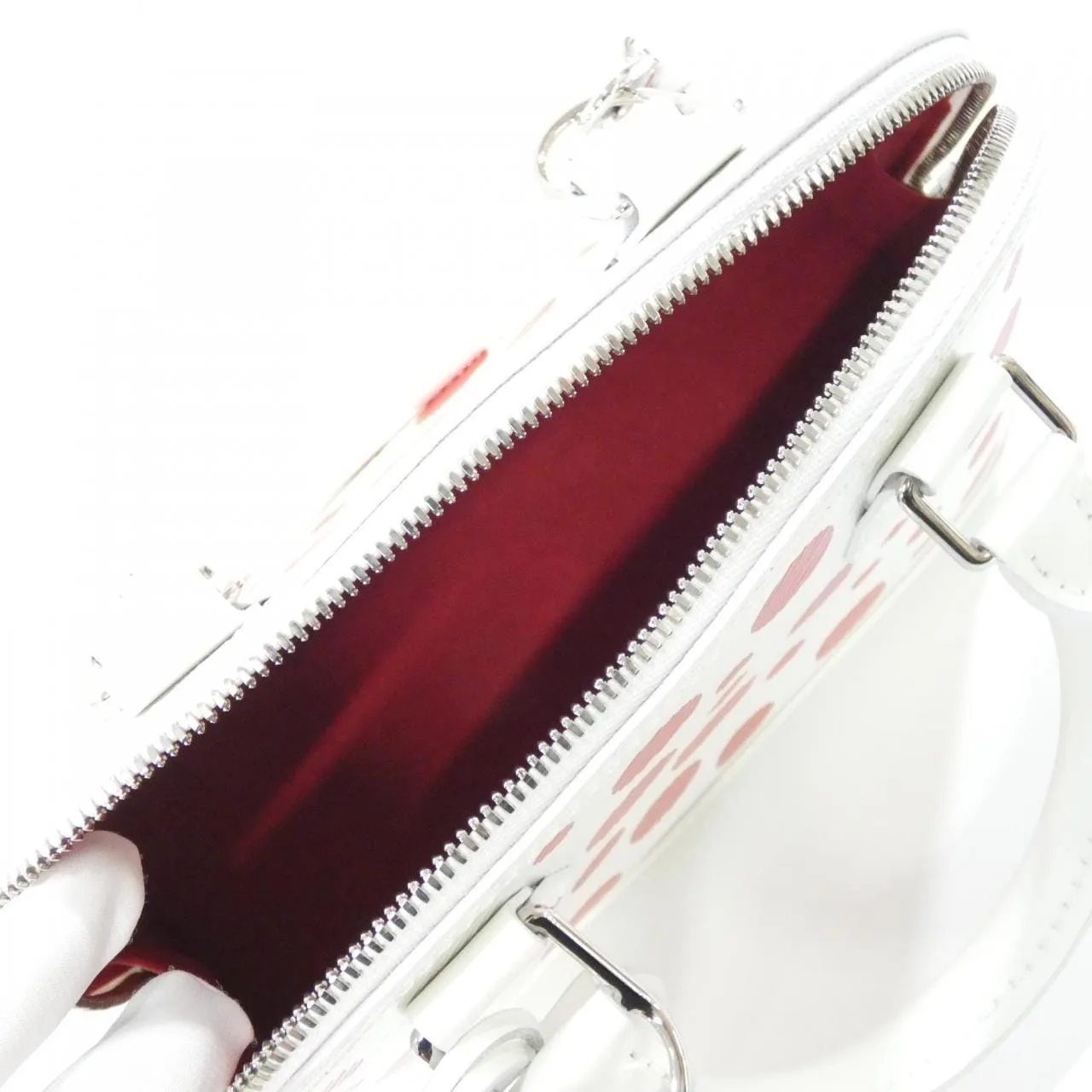 LOUIS VUITTON Alma M21712 Handbag Epi Rouge Epi 中古品A - 縮圖 7