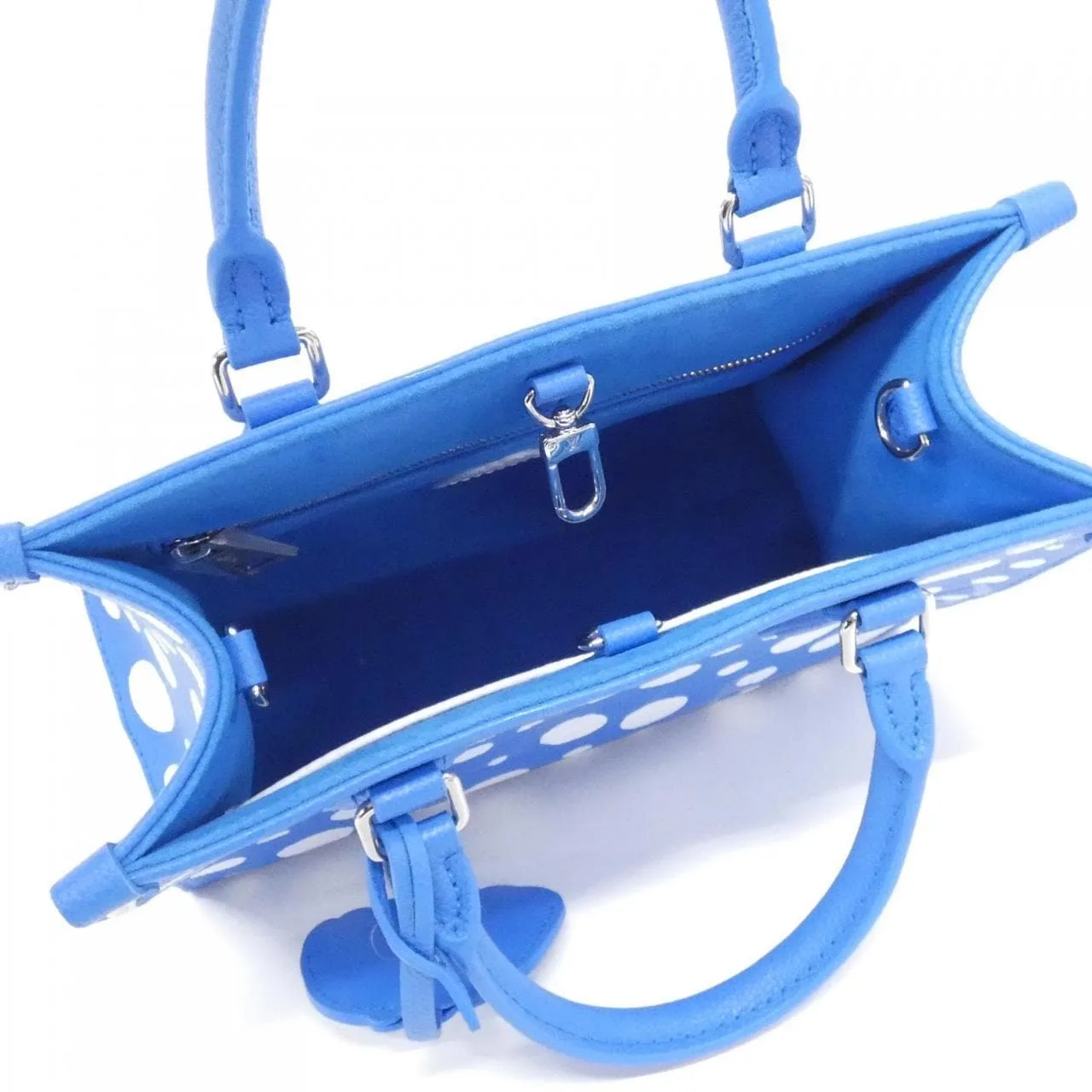 LOUIS VUITTON OnTheGo M46424 Handbag Monogram Blue Monogram Rank A - Thumbnail 5