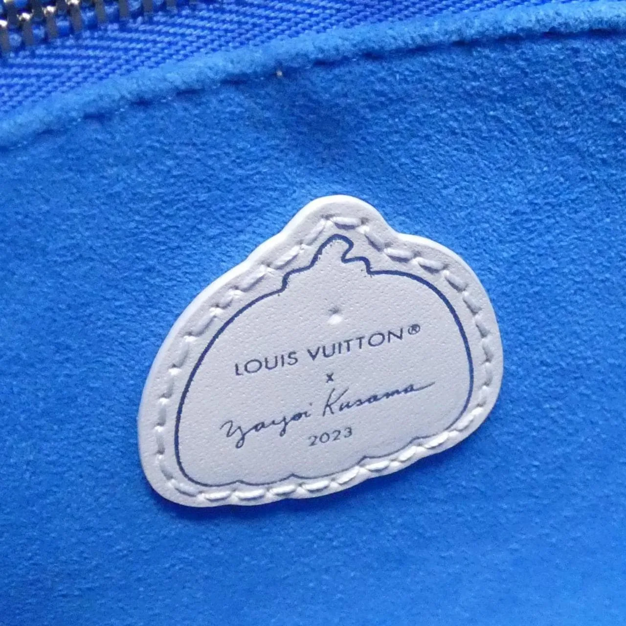 LOUIS VUITTON OnTheGo M46424 Handbag Monogram Blue Monogram Rank A - Thumbnail 6