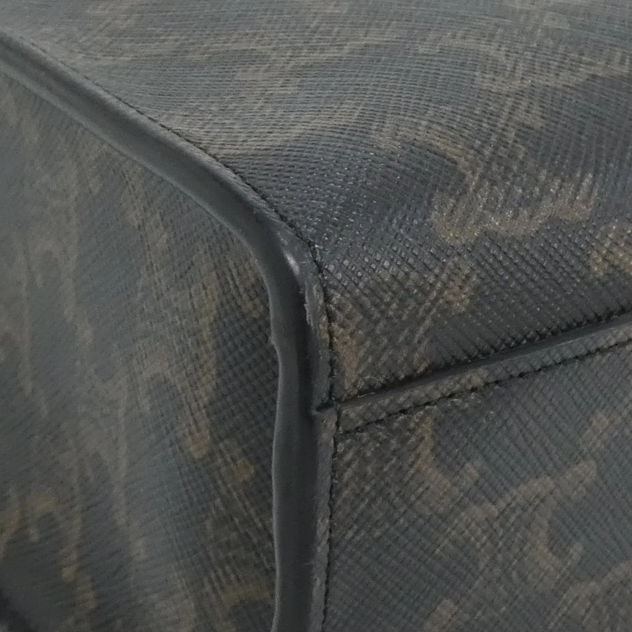 CELINE Cabas 191542BZK Handbag Canvas Black Canvas - Thumbnail 3