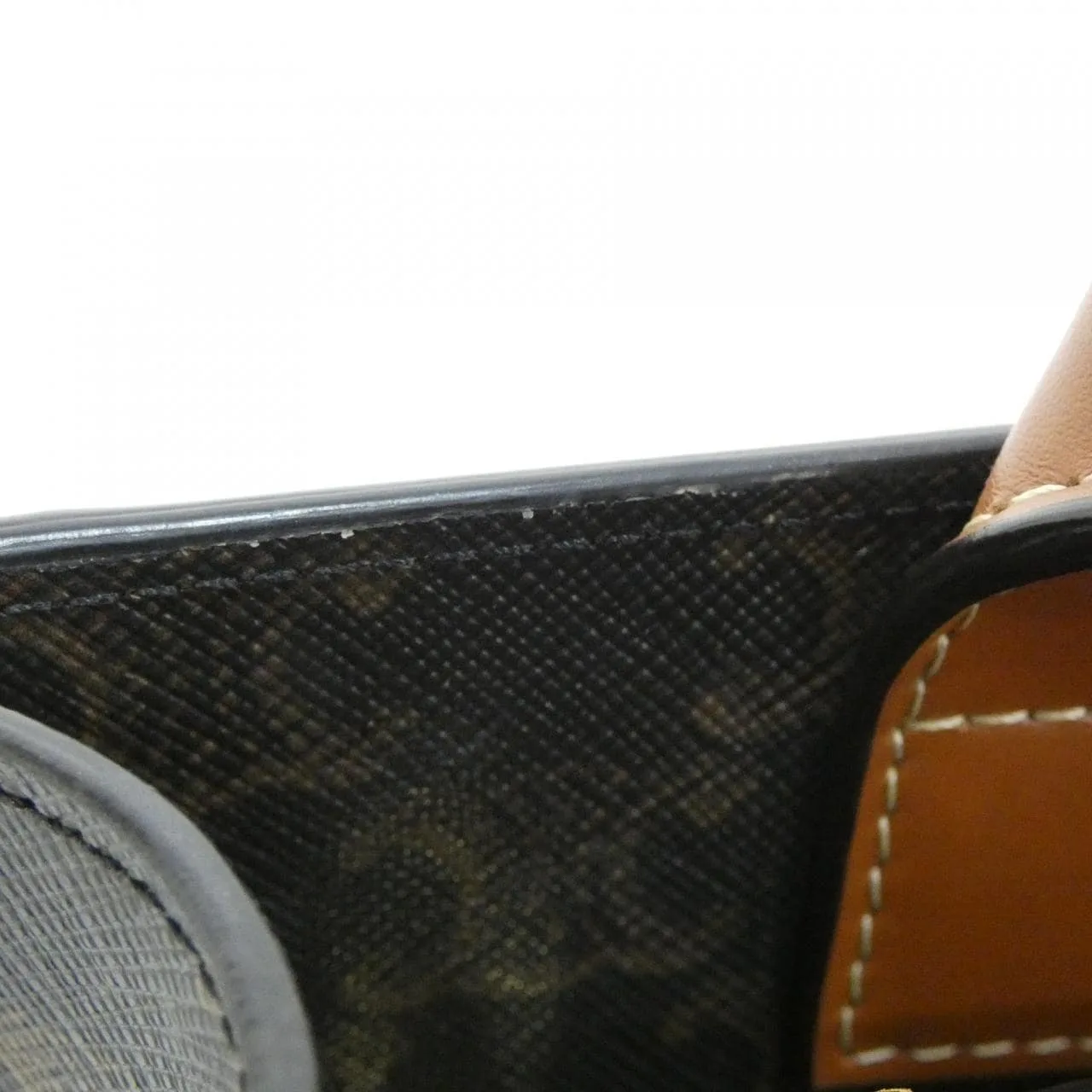 CELINE Cabas 191542BZK Handbag Canvas Black Canvas - Thumbnail 8