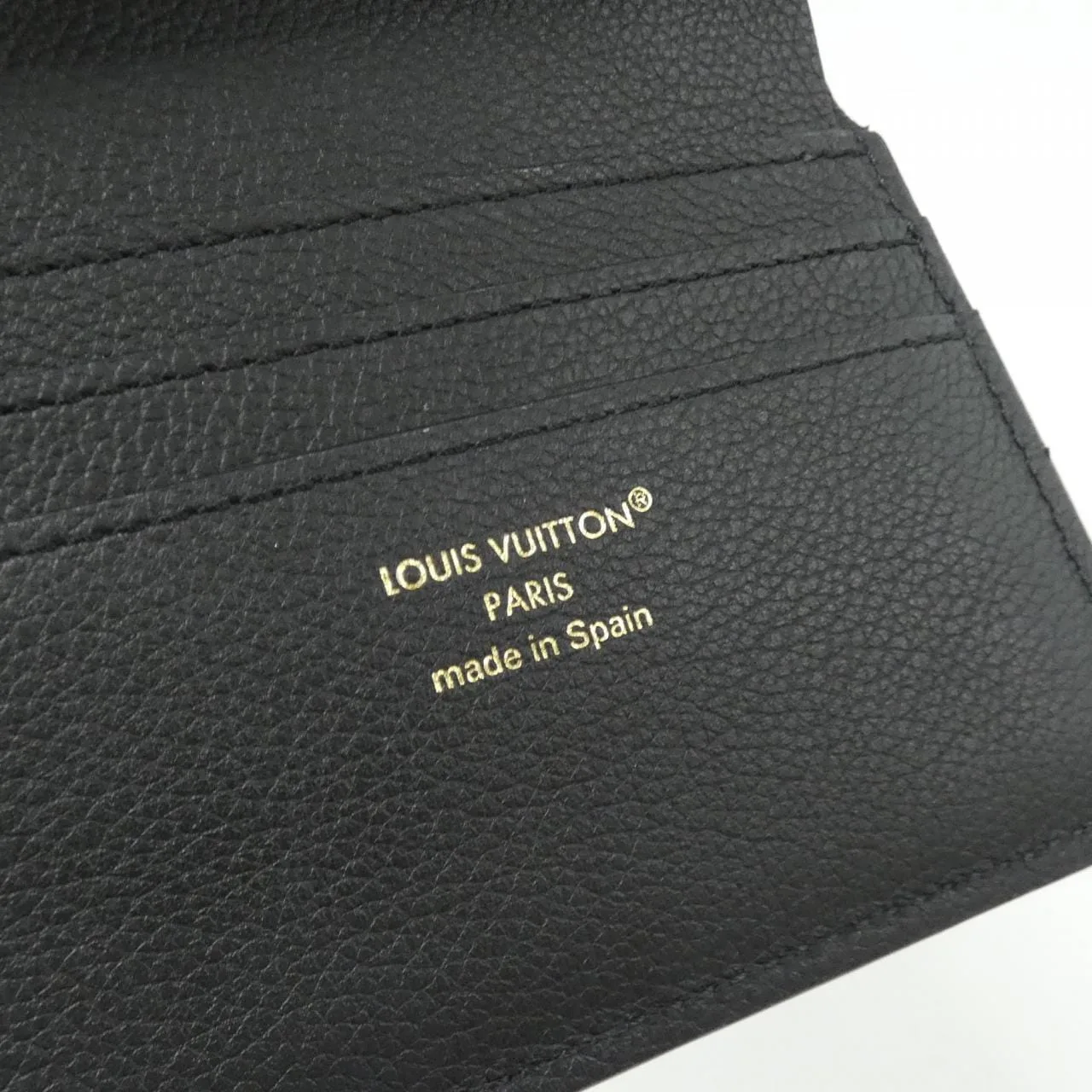 LOUIS VUITTON M12408 Wallet Black Rank A - Thumbnail 7