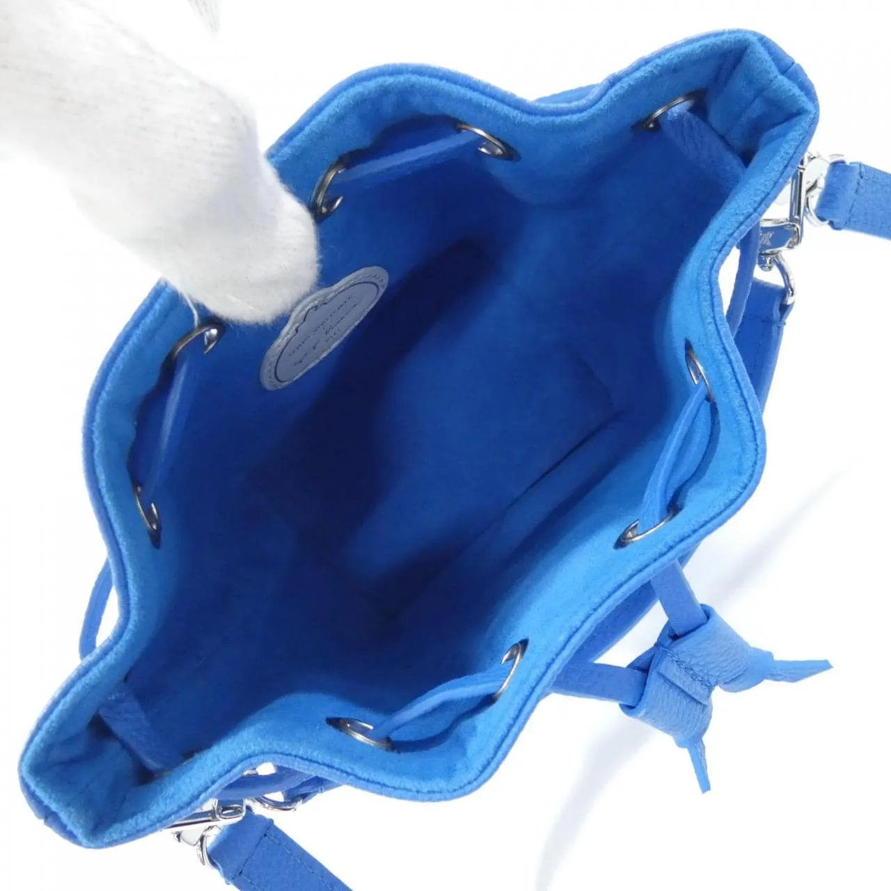 LOUIS VUITTON M81985 Shoulder Monogram 藍色 Monogram 中古品A - 縮圖 5