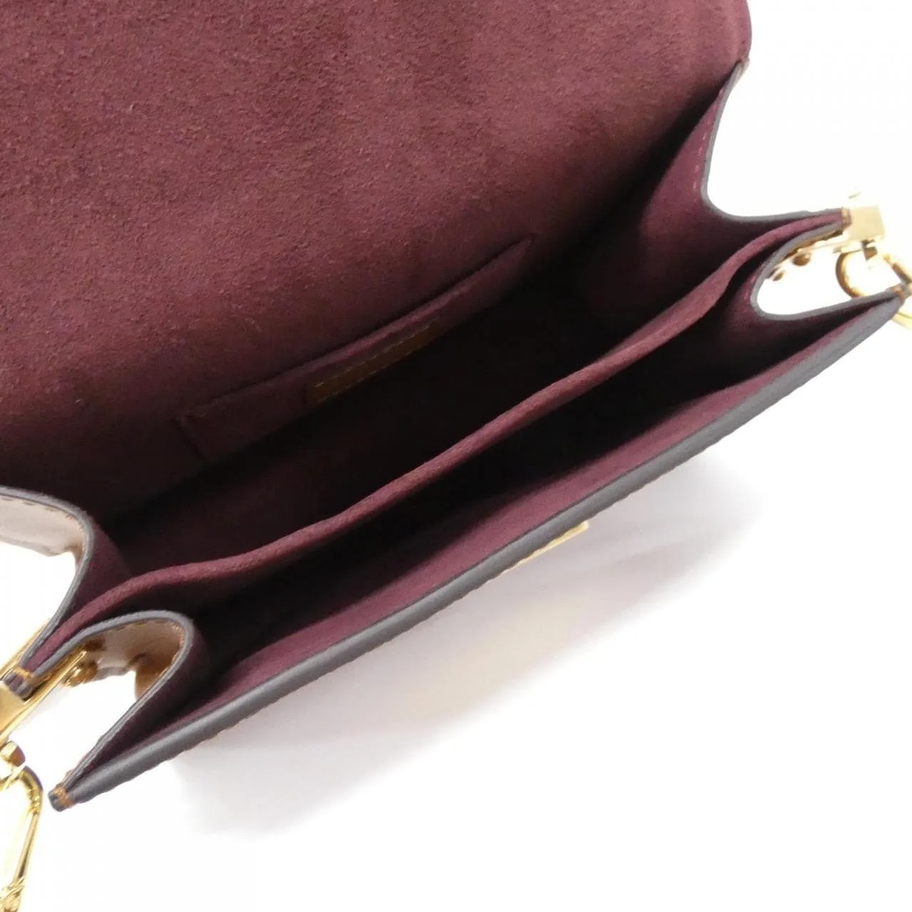 LOUIS VUITTON Dauphine M57172 Shoulder 酒紅色 中古品A - 縮圖 6