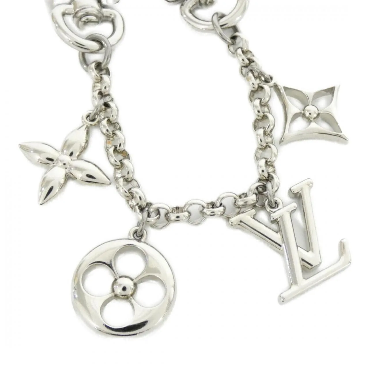 LOUIS VUITTON M02453 Wallet Silver Rank A - Thumbnail 2