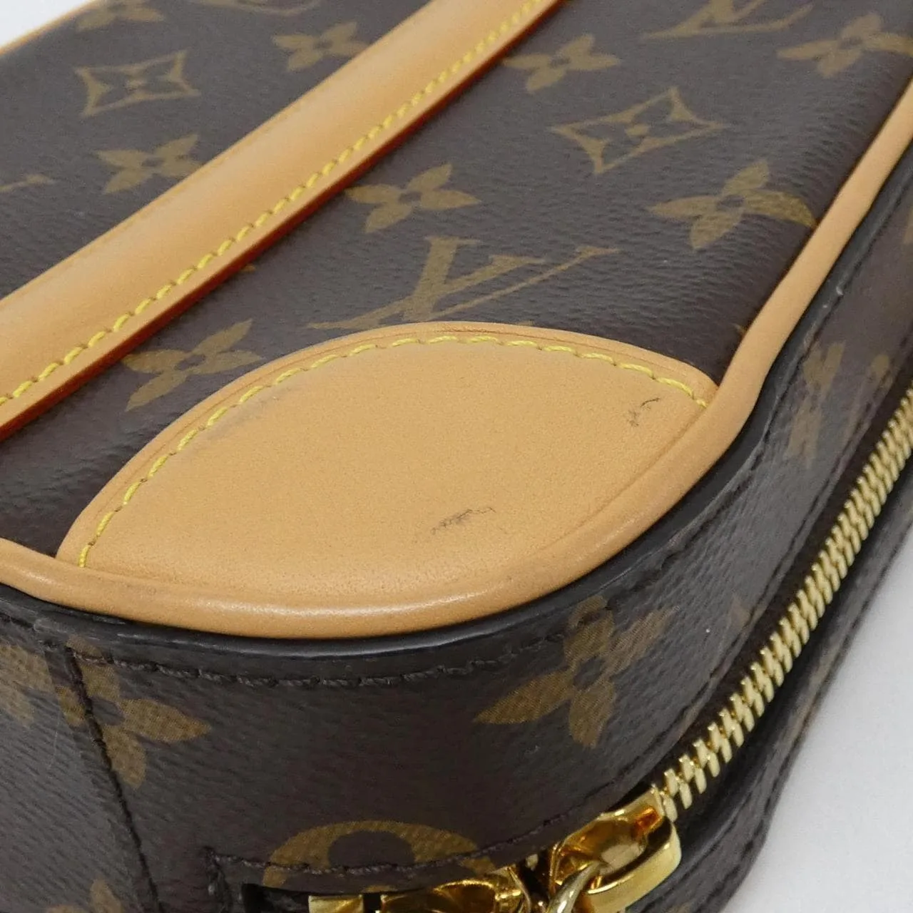 LOUIS VUITTON M68623 Handbag Monogram Black Monogram Rank A - Thumbnail 3