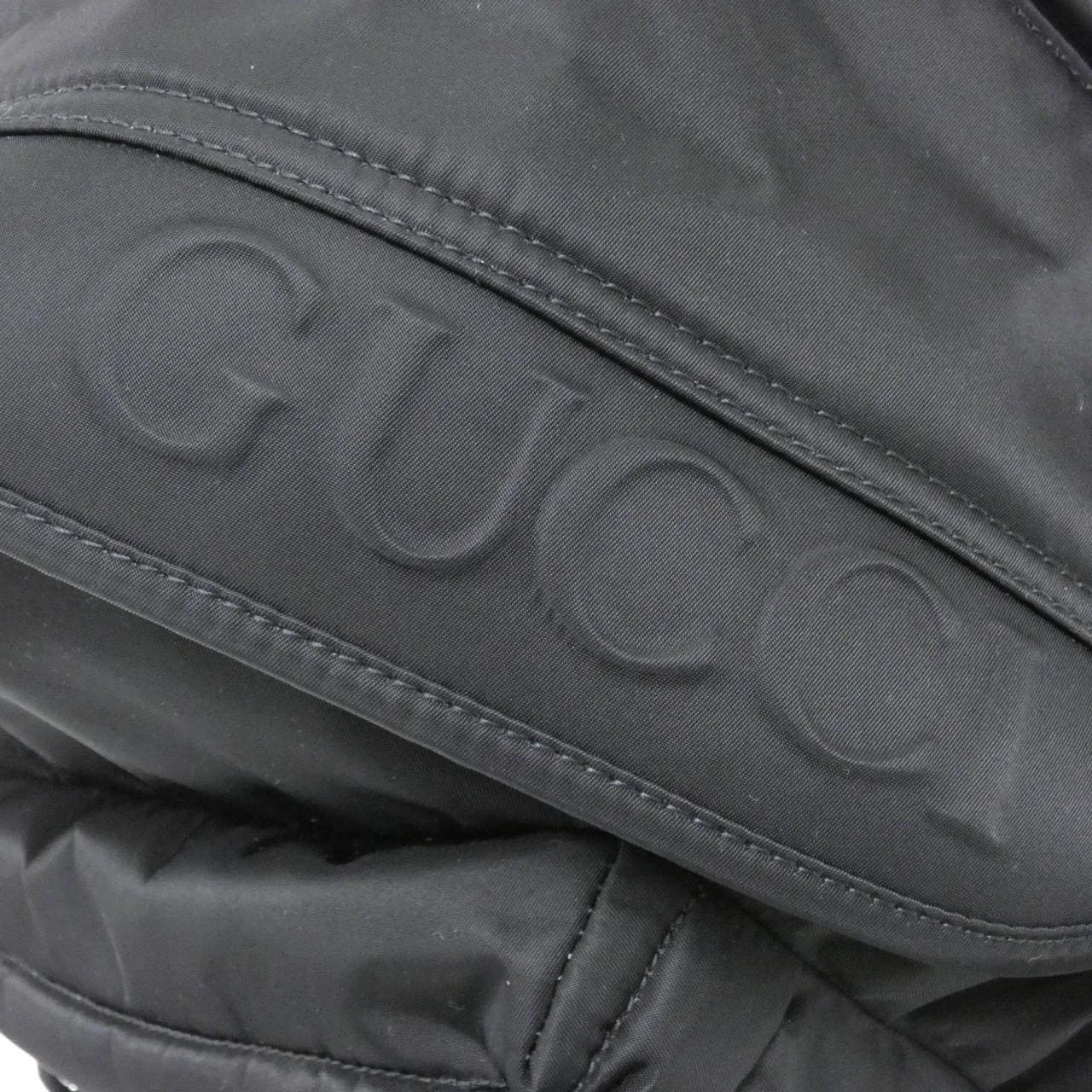 GUCCI 800265 FADR6 Backpack Nylon 黑色 尼龍 中古品A - 縮圖 4