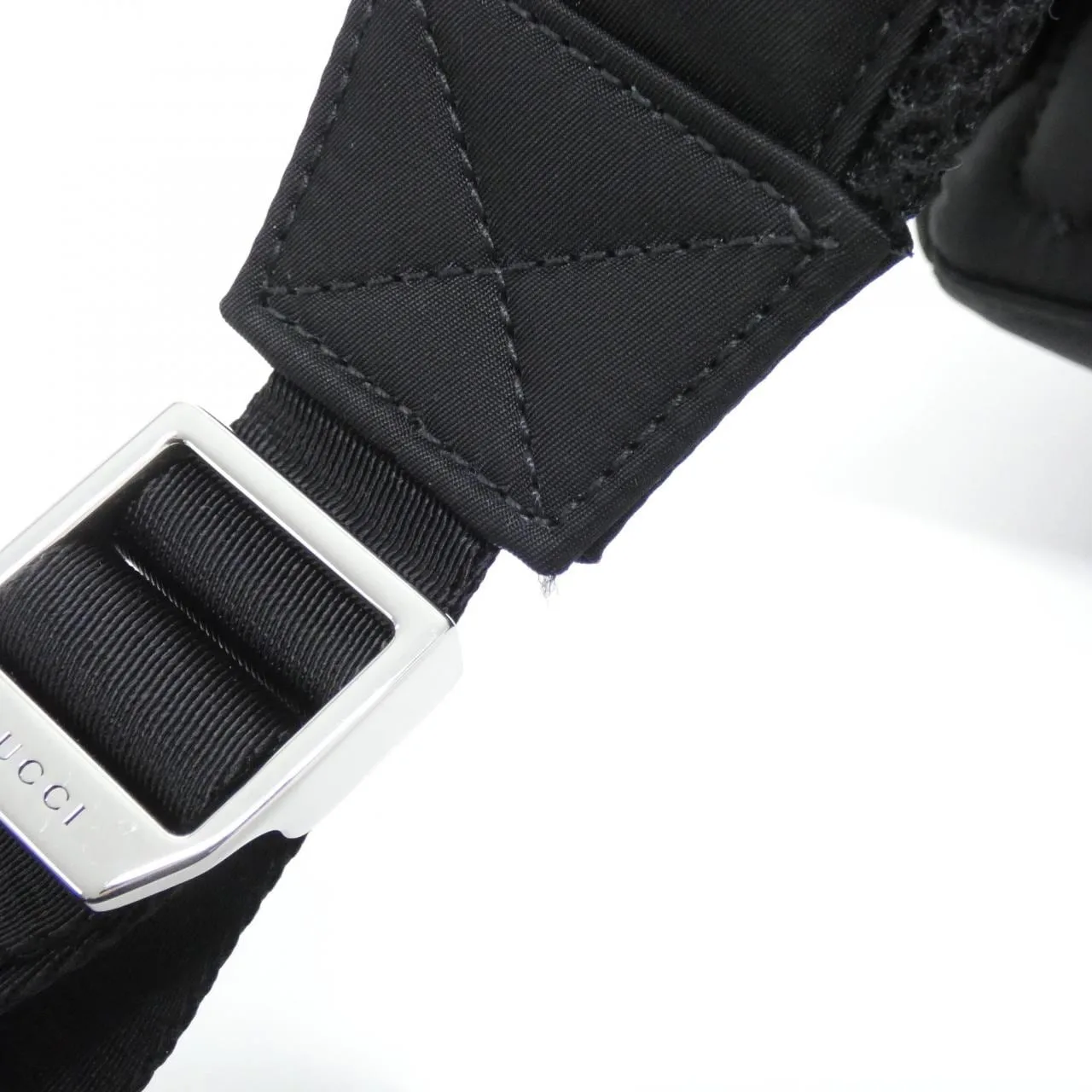 GUCCI 800265 FADR6 Backpack Nylon 黑色 尼龍 中古品A - 縮圖 7