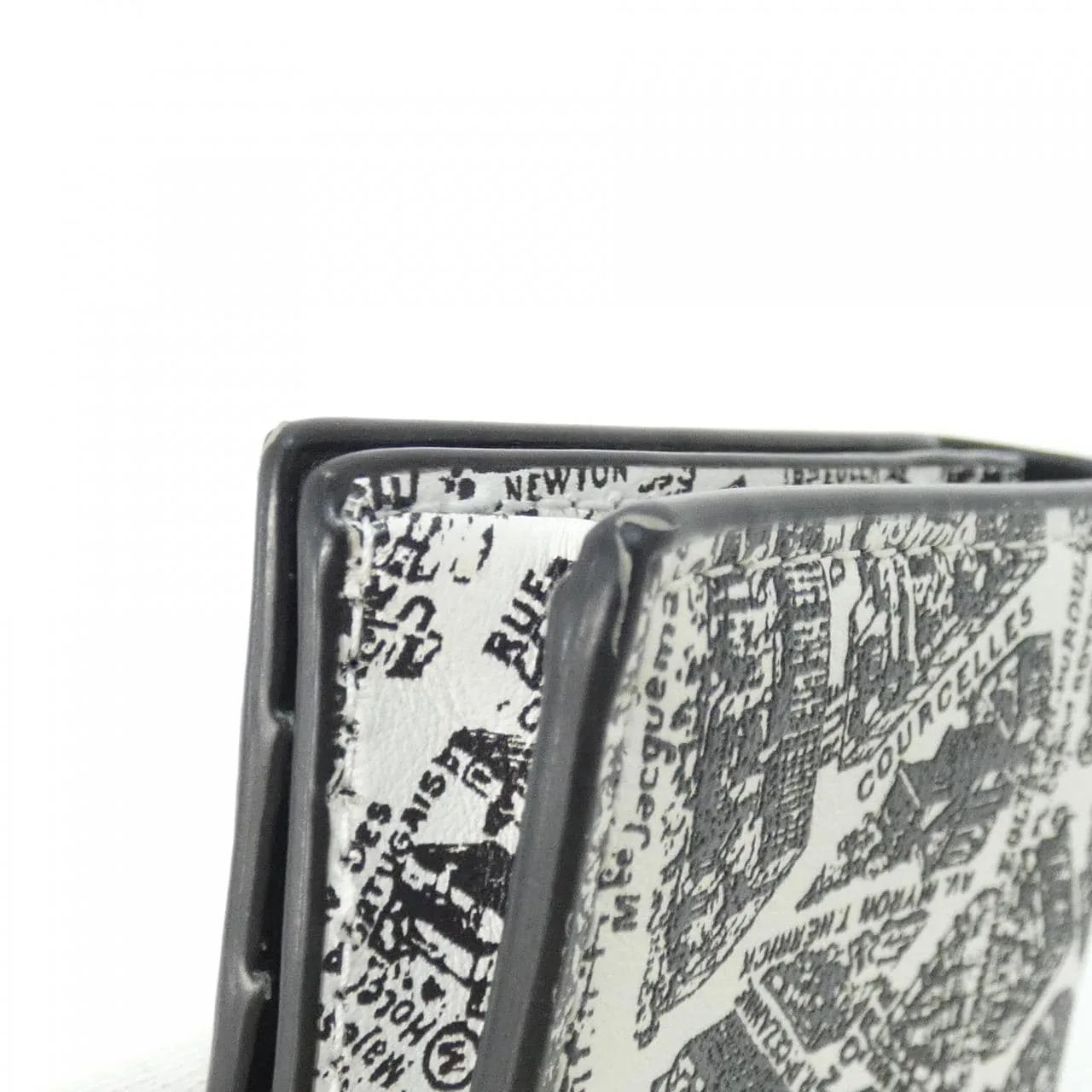 DIOR S2162OBQB Card Case 黑色 中古品A - 縮圖 3