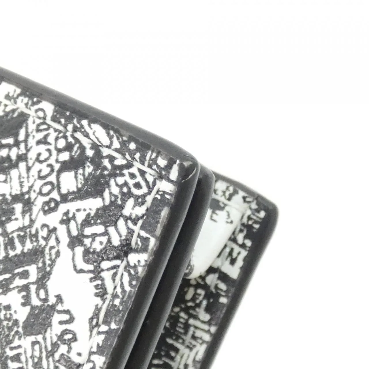 DIOR S2162OBQB Card Case 黑色 中古品A - 縮圖 4