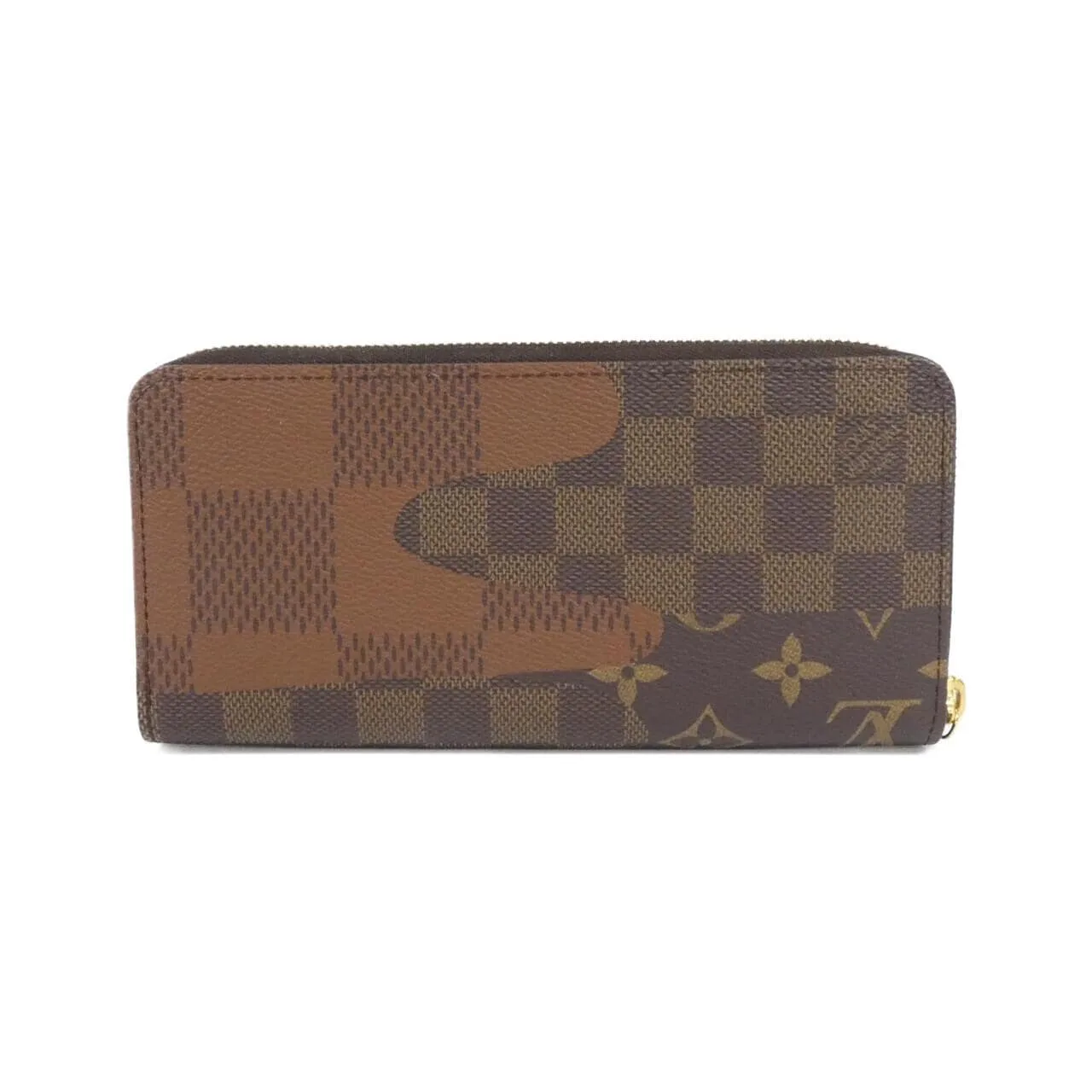 LOUIS VUITTON M26021 Wallet Monogram 黑色 Monogram 中古品A - 縮圖 2
