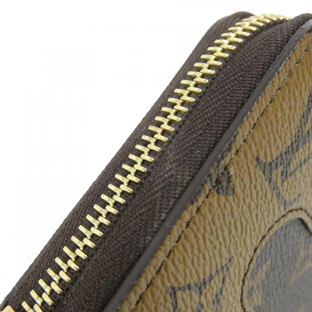 LOUIS VUITTON M26021 Wallet Monogram 黑色 Monogram 中古品A - 縮圖 5