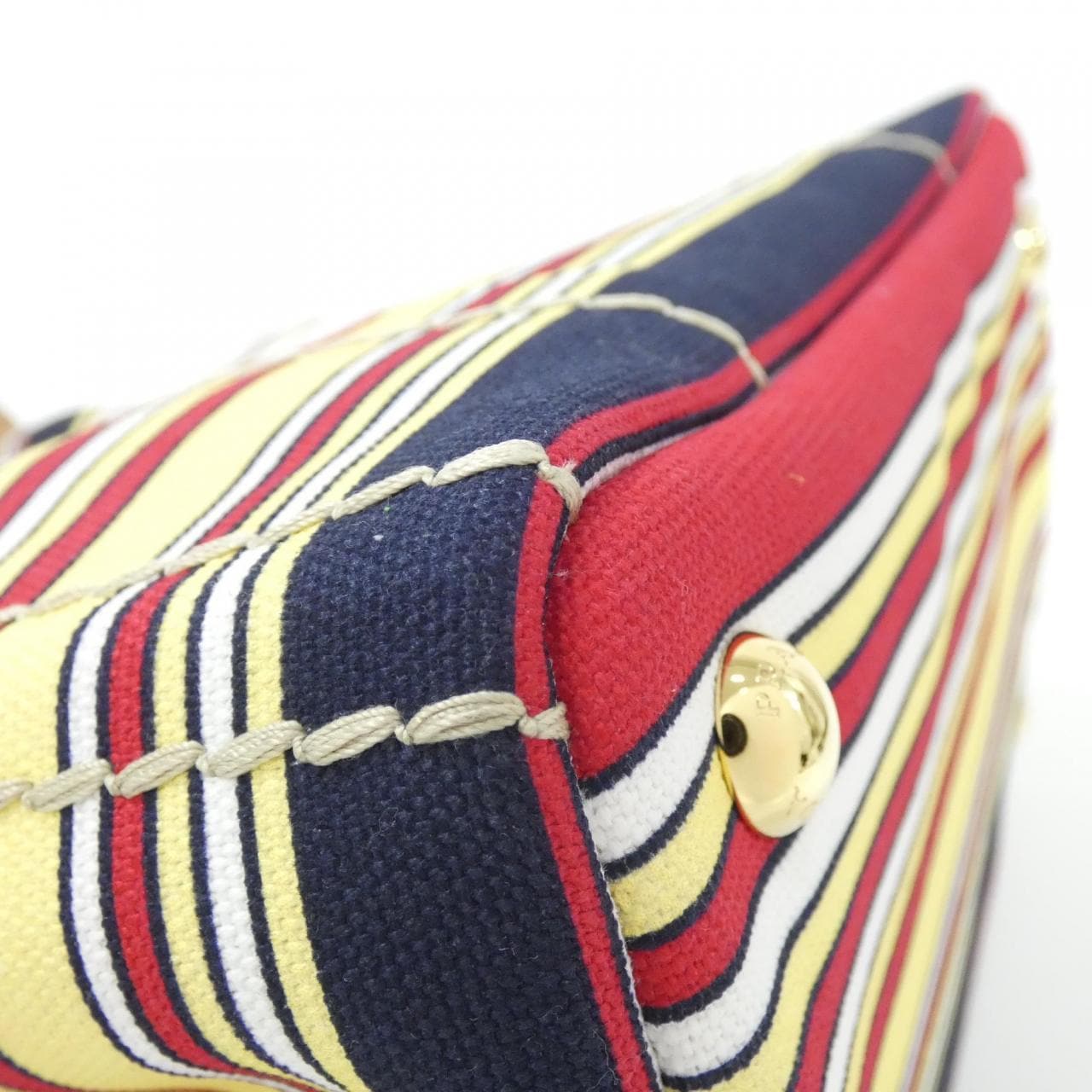 PRADA 1BA038 Handbag Canvas 3
