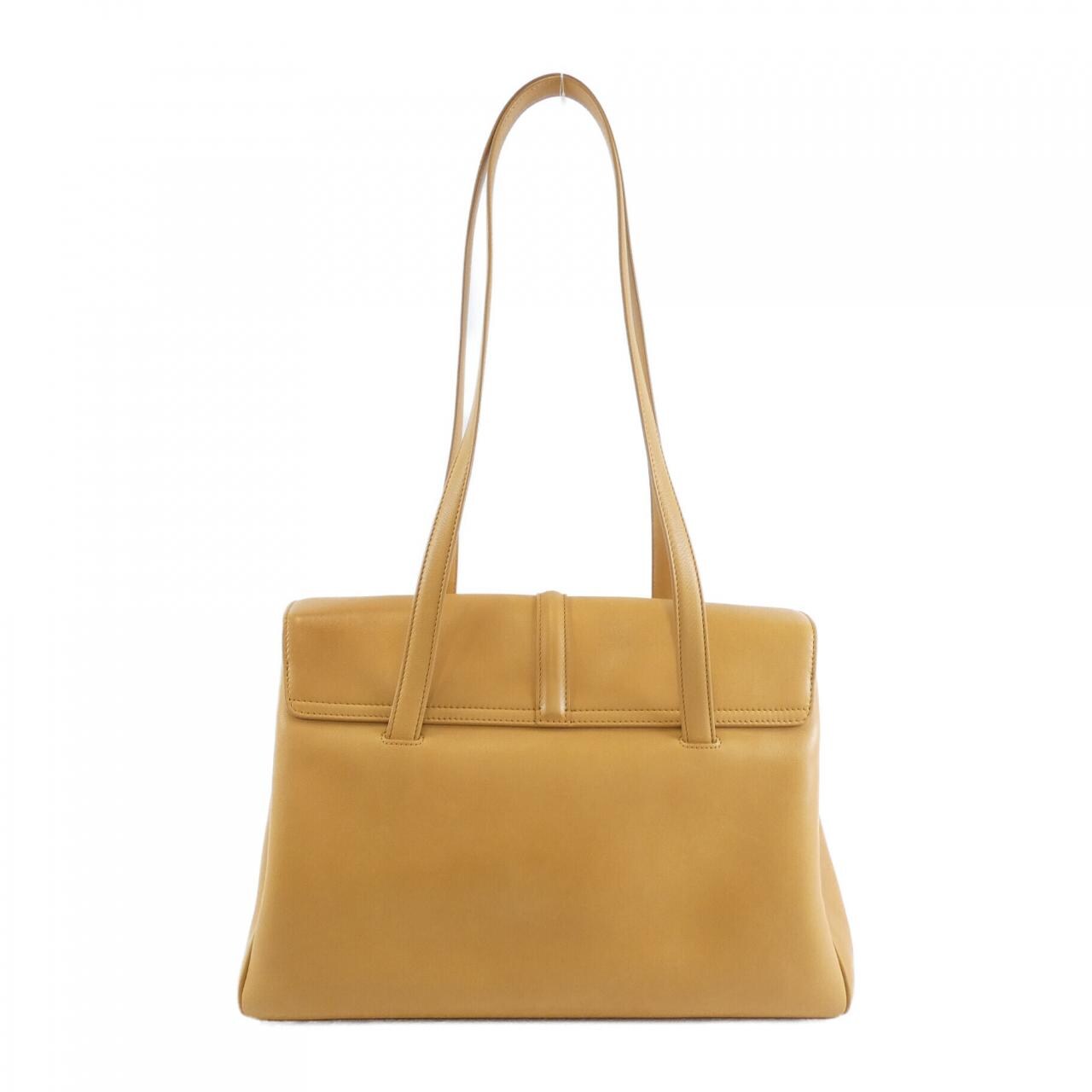 CELINE 195543CR4 Shoulder Bag Yellow - Thumbnail 2