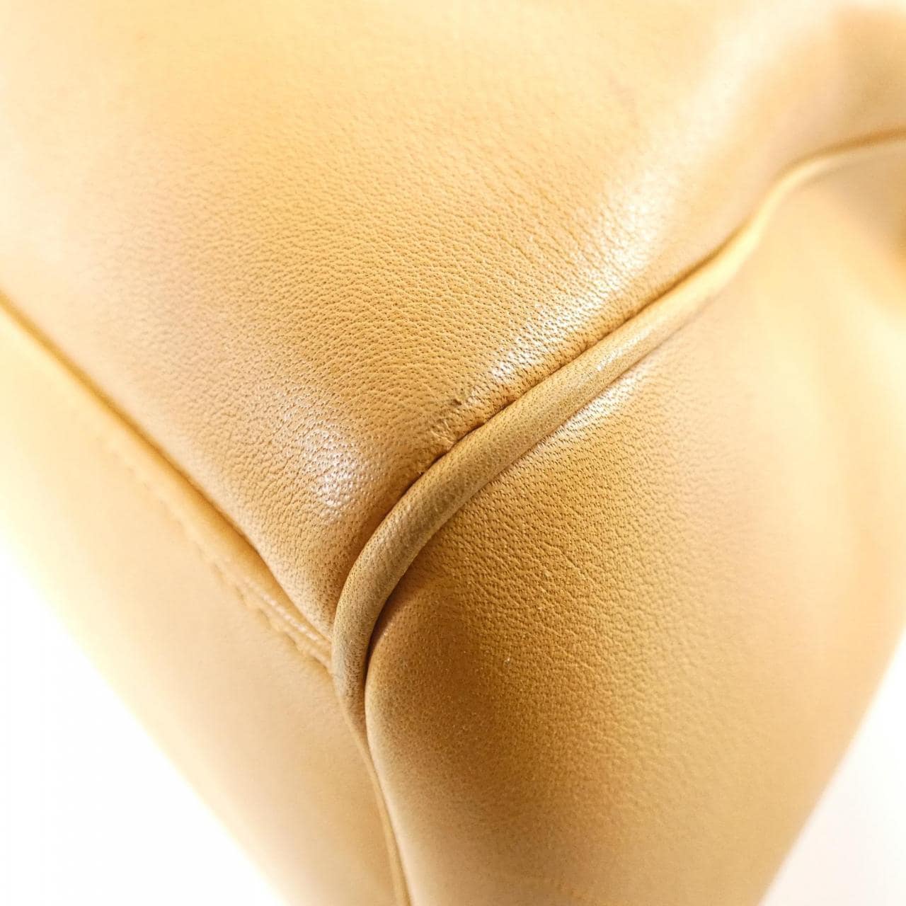 CELINE 195543CR4 Shoulder Bag Yellow - Thumbnail 3