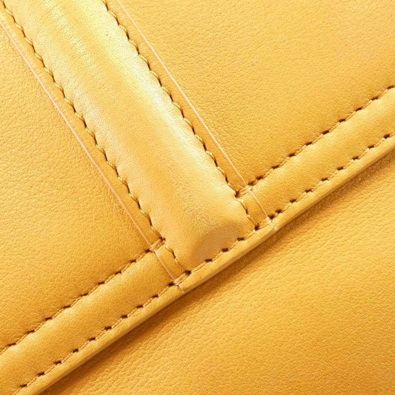 CELINE 195543CR4 Shoulder Bag Yellow - Thumbnail 7