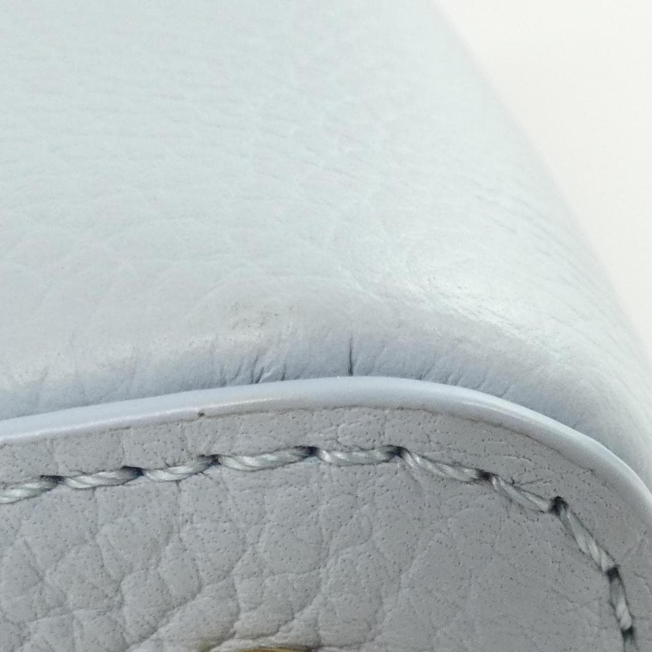 LOUIS VUITTON Capucines M21166 Bag Leather Blue Leather - Thumbnail 3