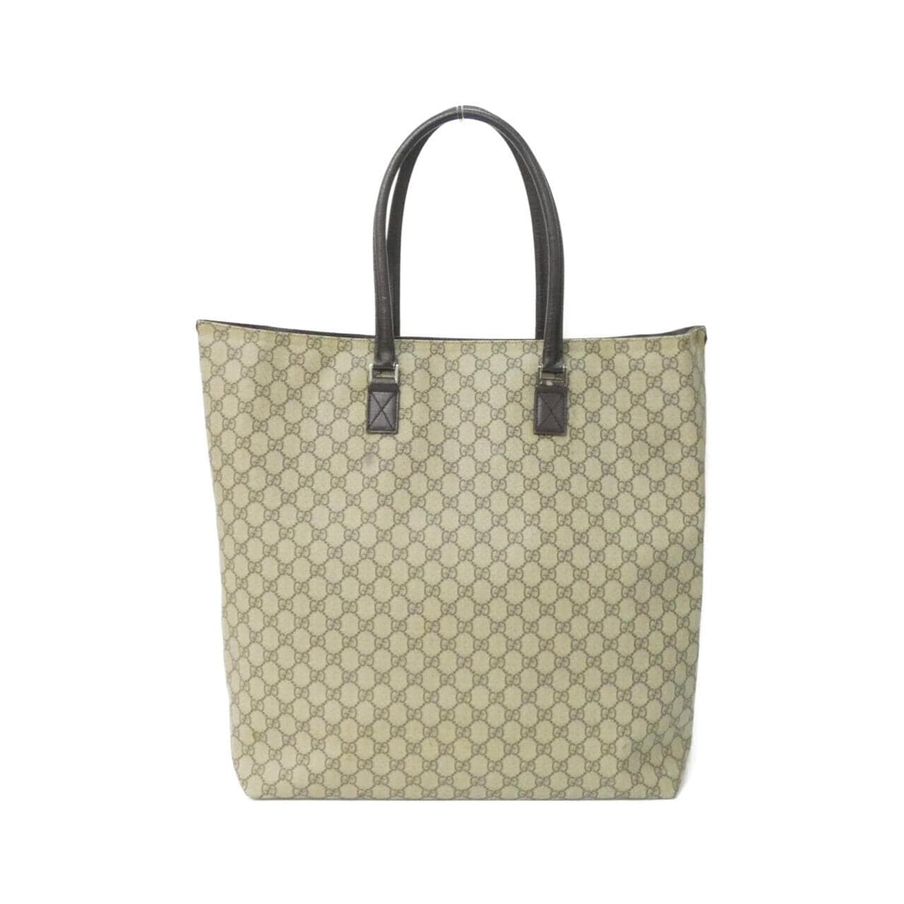 GUCCI 131219 Handbag Leather 米色 皮革 中古品B - 縮圖 2