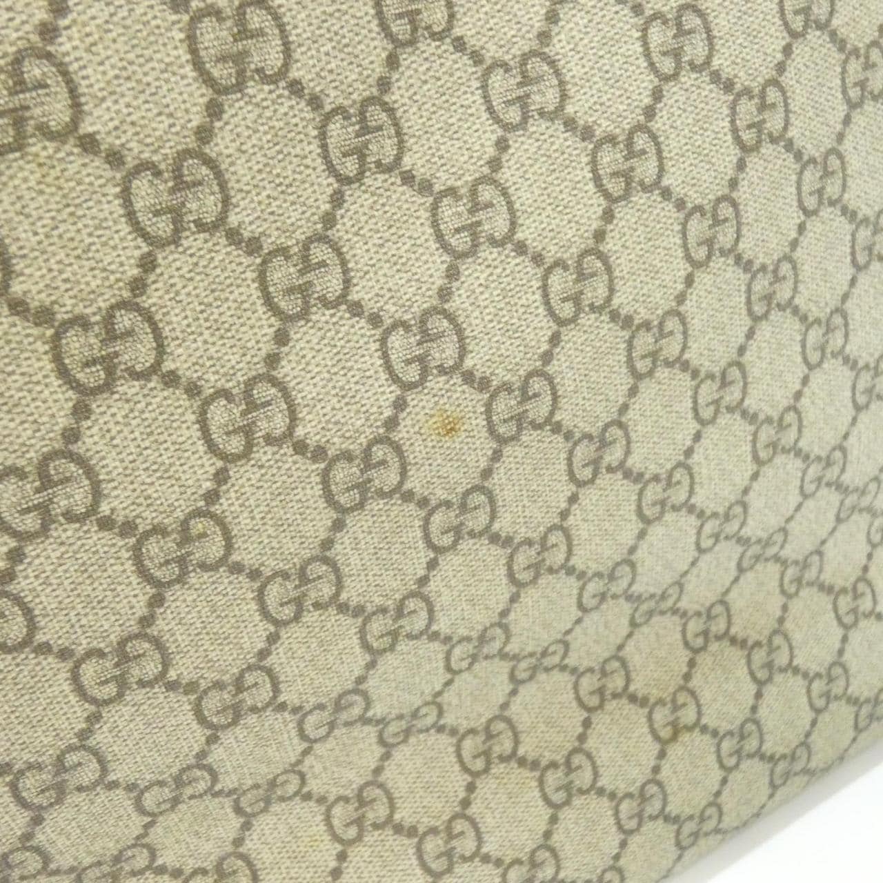 GUCCI 131219 Handbag Leather 米色 皮革 中古品B - 縮圖 5