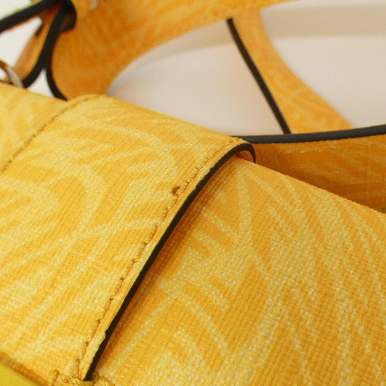 FENDI Baguette 7M0295 AFSM Shoulder Bag Canvas Black Canvas Rank A - Thumbnail 4