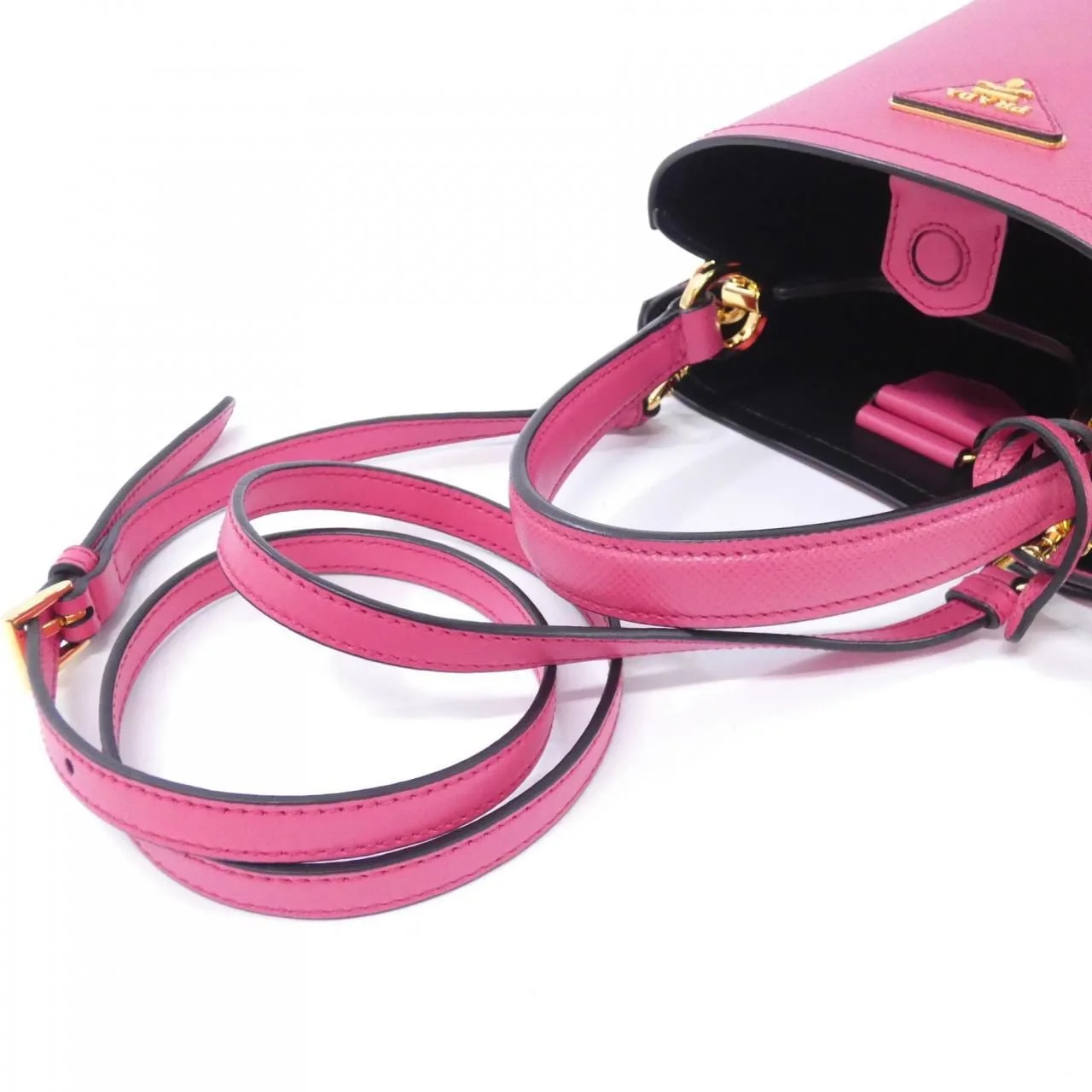 PRADA 1BA217 Handbag Black Rank A - Thumbnail 5