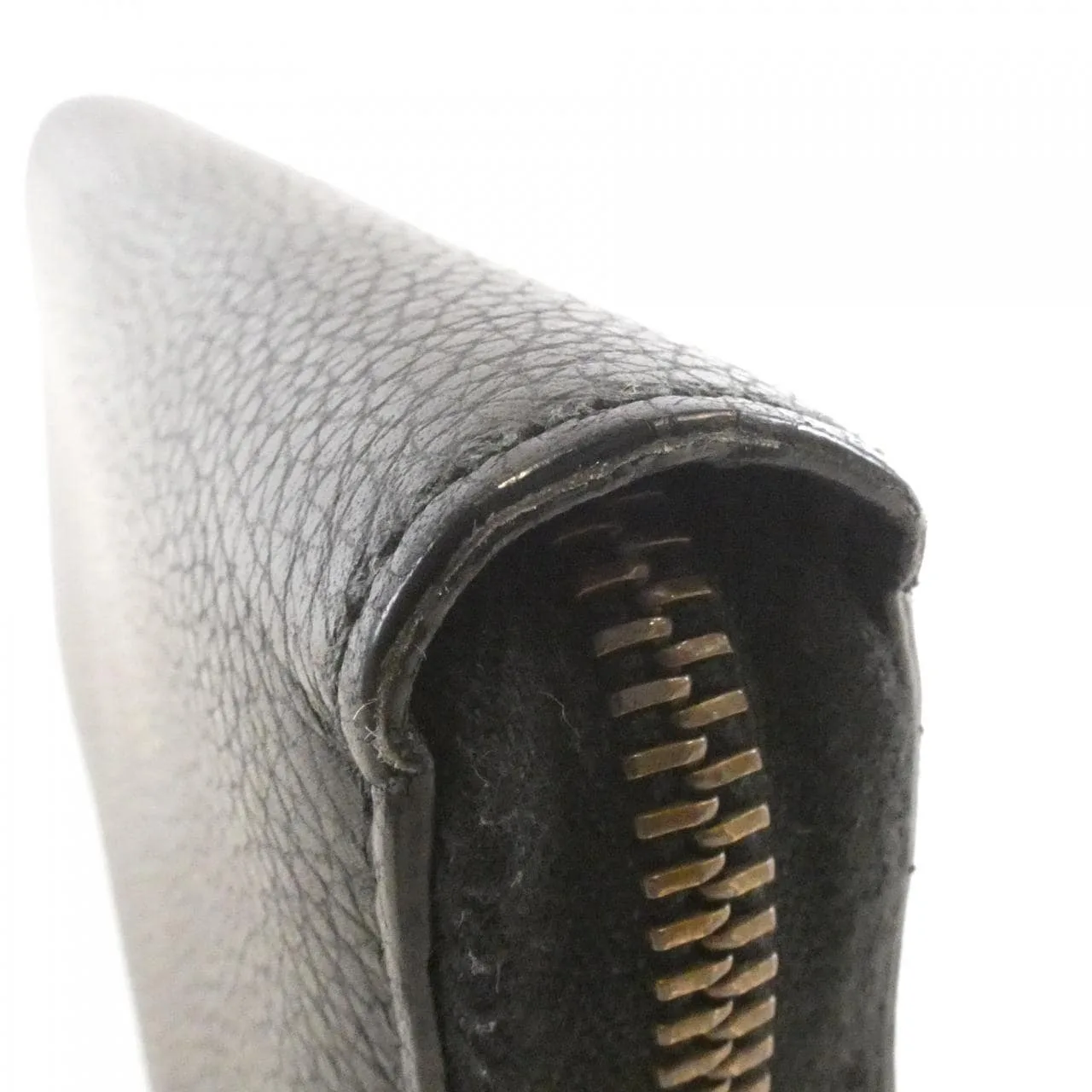 GUCCI 496317 0GCAT Wallet Leather 黑色 皮革 中古品A - 縮圖 5