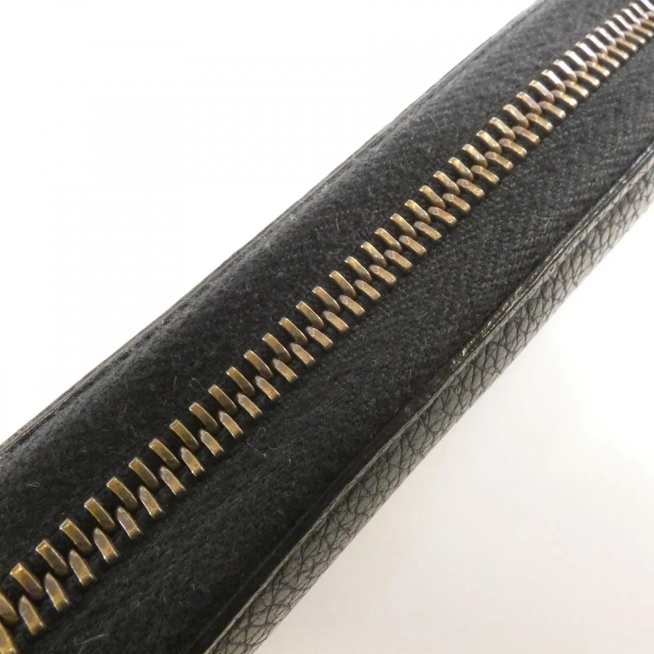 GUCCI 496317 0GCAT Wallet Leather 黑色 皮革 中古品A - 縮圖 6