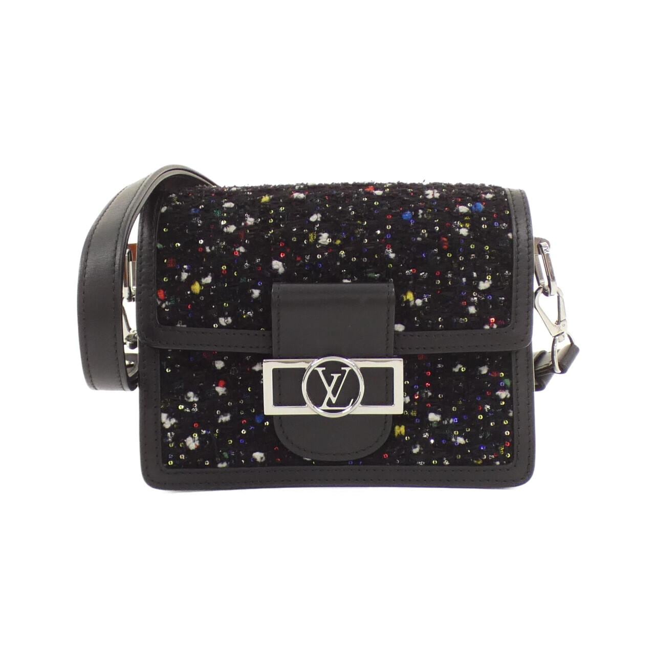 LOUIS VUITTON Dauphine M55491 Shoulder Bag Tweed