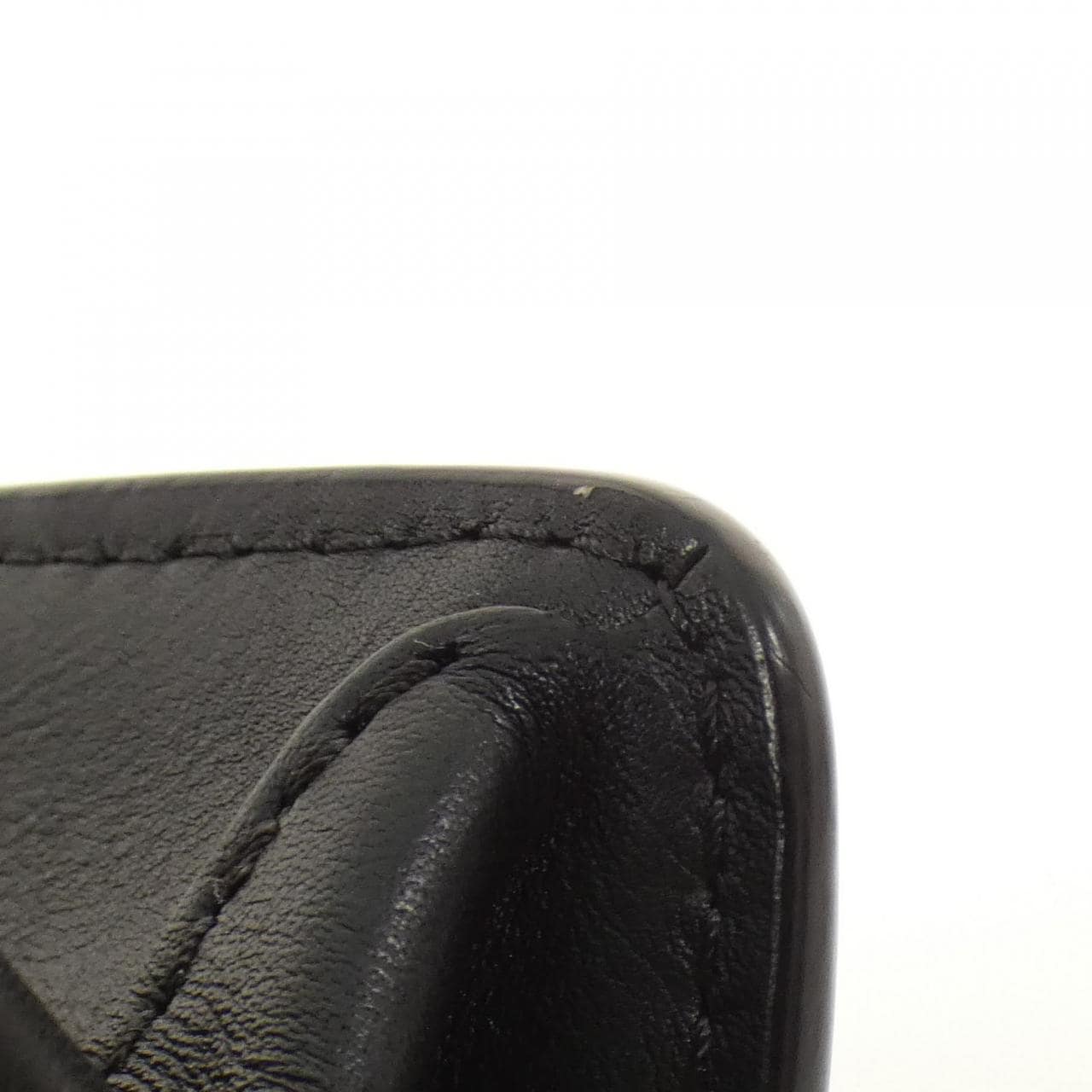 LOUIS VUITTON Dauphine M55491 Shoulder Bag Tweed 黑色 粗花呢 中古品A - 縮圖 4