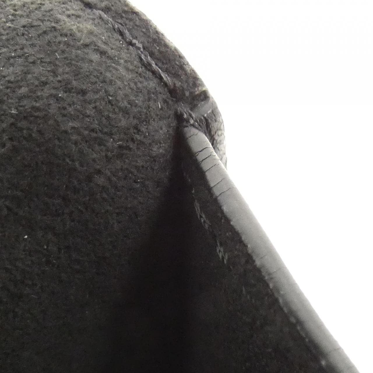 LOUIS VUITTON Dauphine M55491 Shoulder Bag Tweed 黑色 粗花呢 中古品A - 縮圖 10