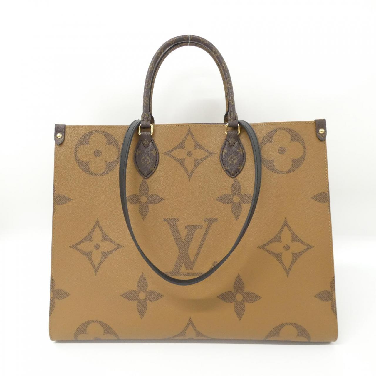 LOUIS VUITTON OnTheGo M45320 Bag Monogram Black Monogram Rank A - Thumbnail 2