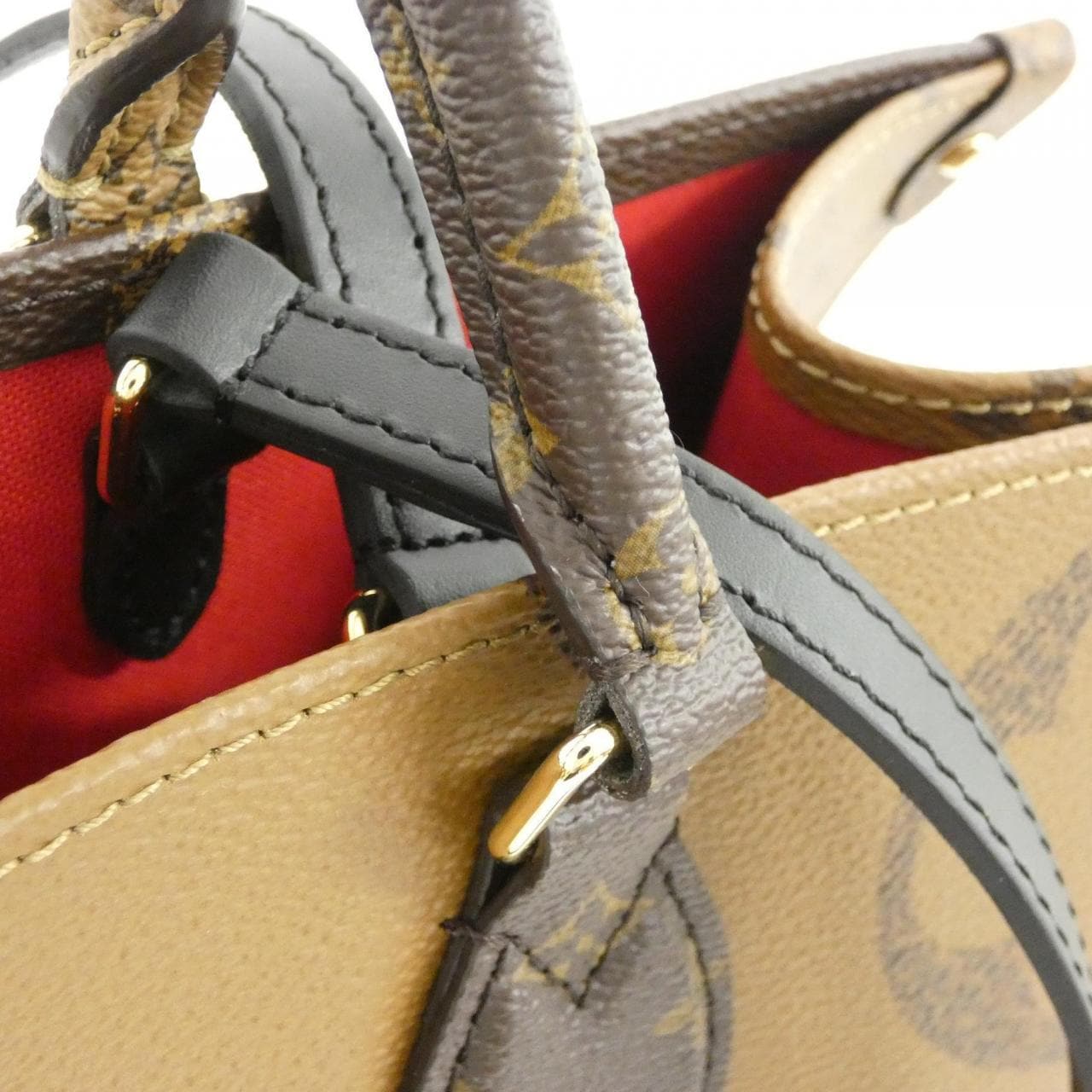 LOUIS VUITTON OnTheGo M45320 Bag Monogram Black Monogram Rank A - Thumbnail 6