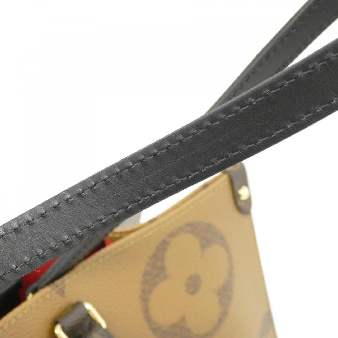 LOUIS VUITTON OnTheGo M45320 Bag Monogram Black Monogram Rank A - Thumbnail 7