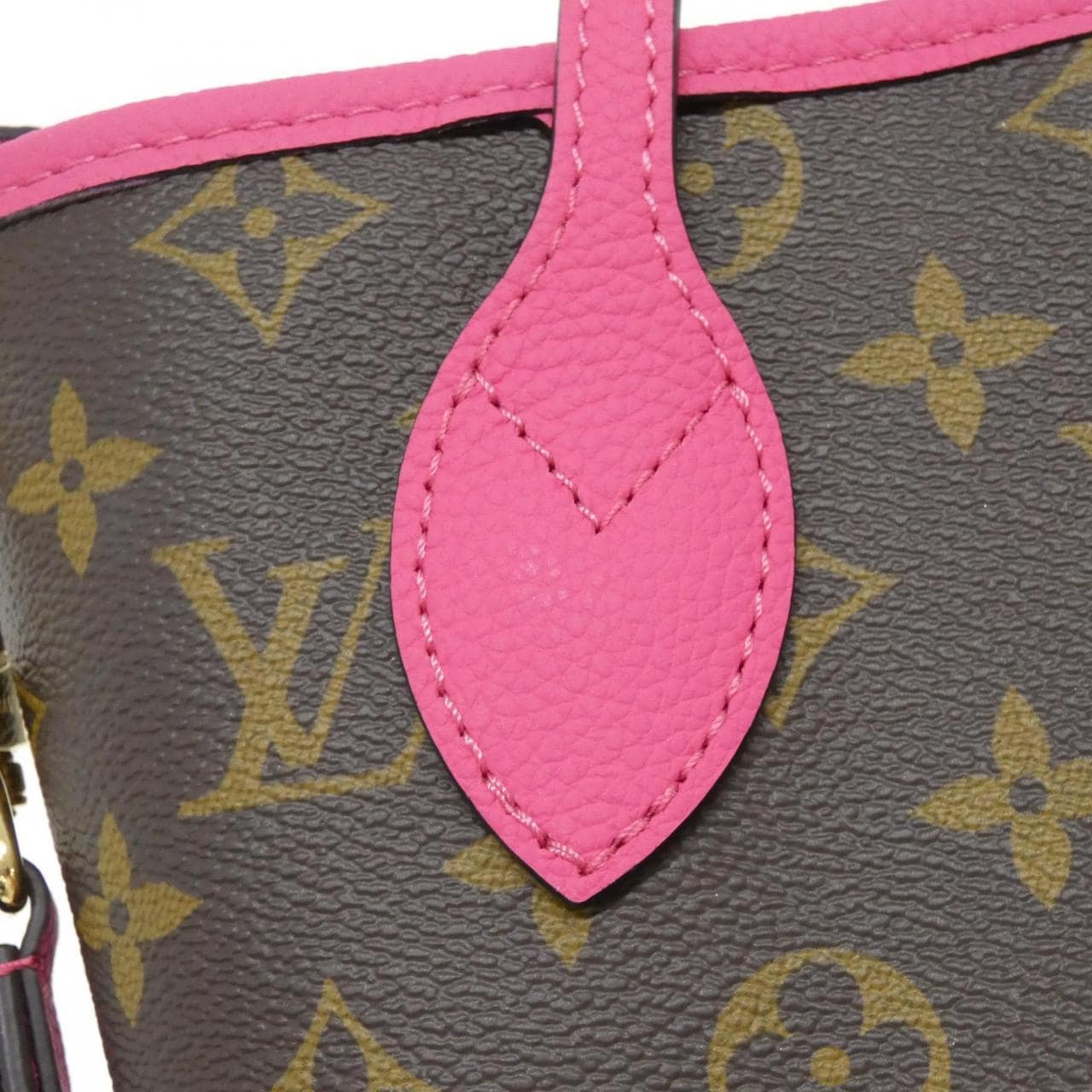 LOUIS VUITTON Neverfull M12106 Bag Monogram 黑色 Monogram 中古品A - 縮圖 4