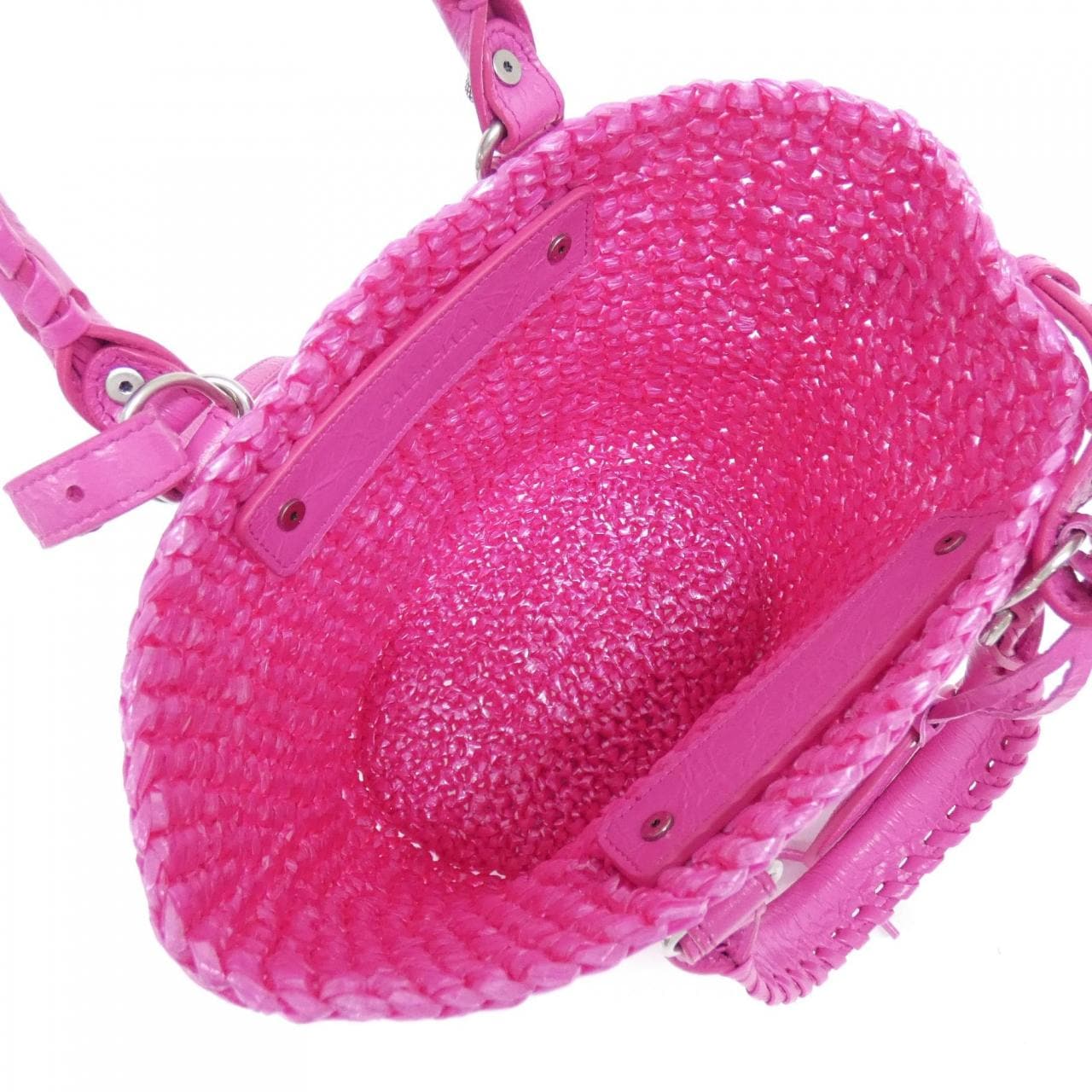 BALENCIAGA Le Cagole 786187 2AA19 Bag Nylon Black Nylon - Thumbnail 9