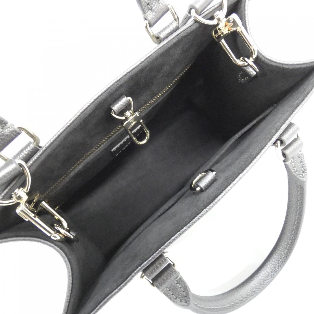 LOUIS VUITTON OnTheGo M12886 Bag Monogram 黑色 Monogram 中古品A - 縮圖 6