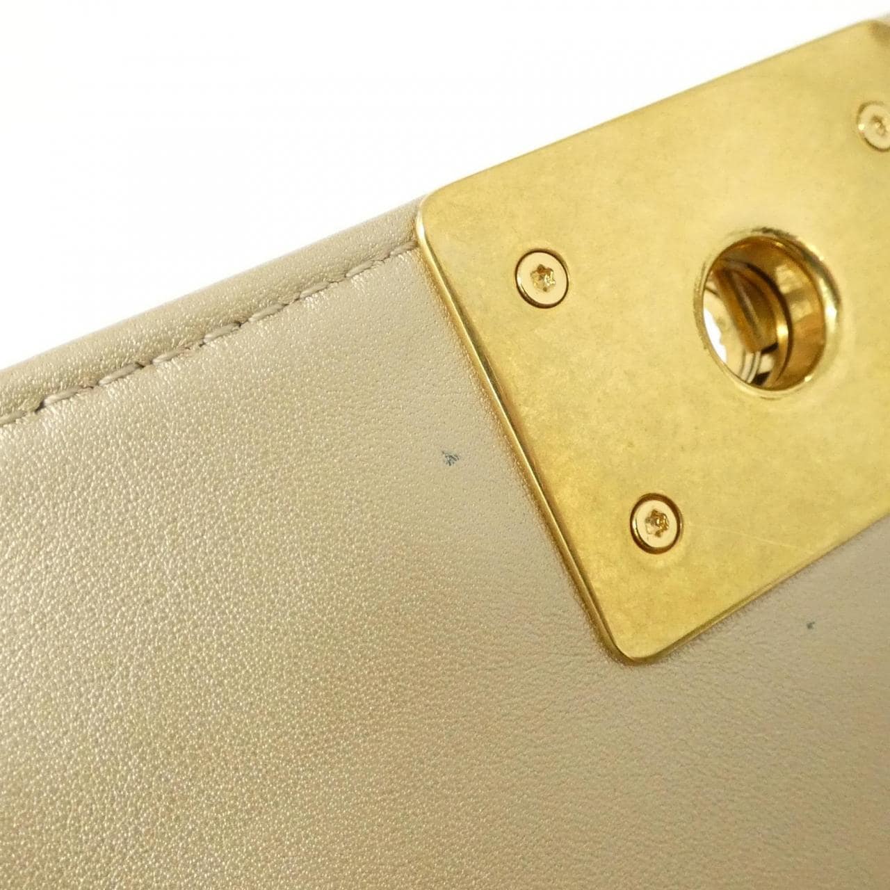 CHANEL Boy Chanel Shoulder Bag Python Gold Python - Thumbnail 10