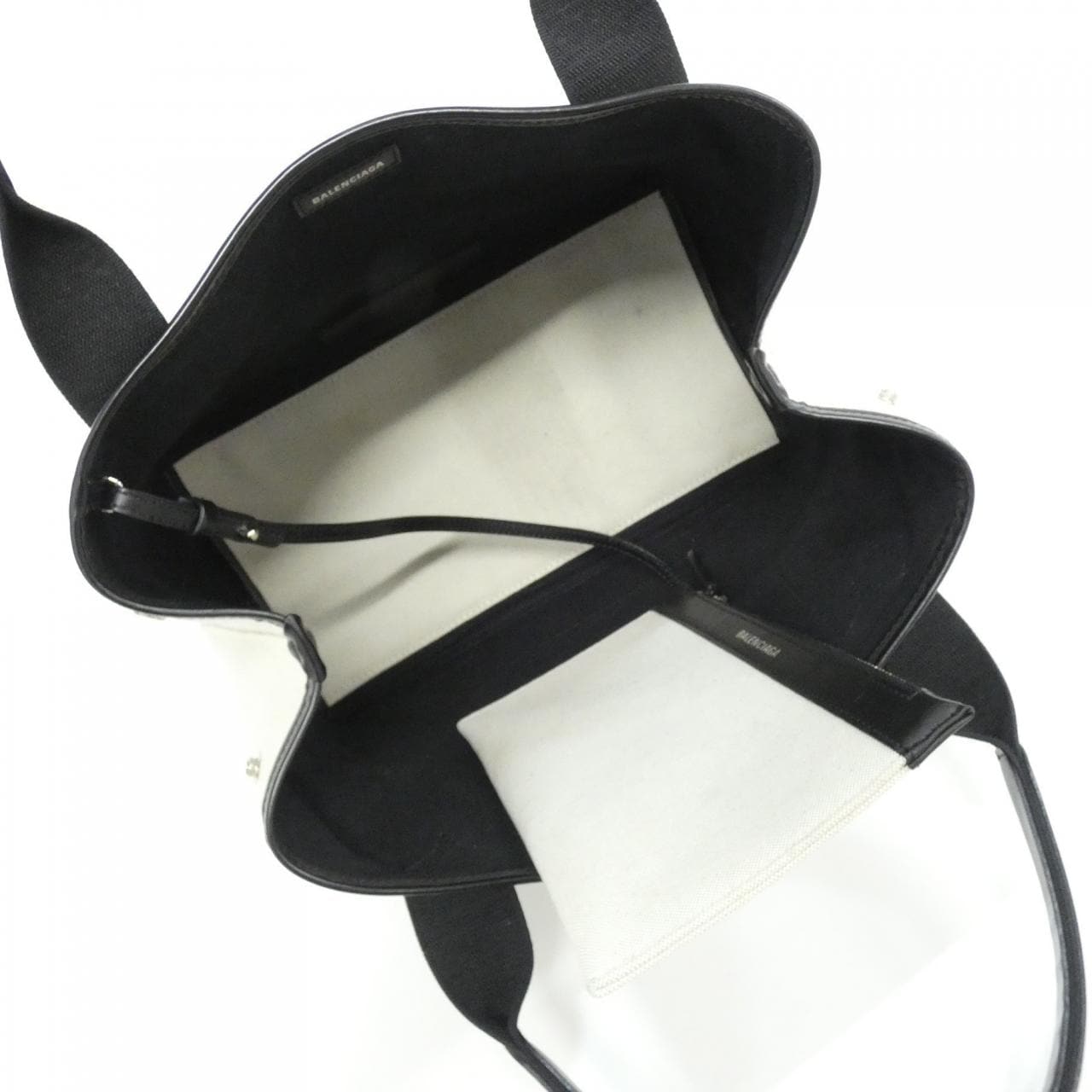 BALENCIAGA 339933 2HH3N Bag Canvas Navy Canvas - Thumbnail 7