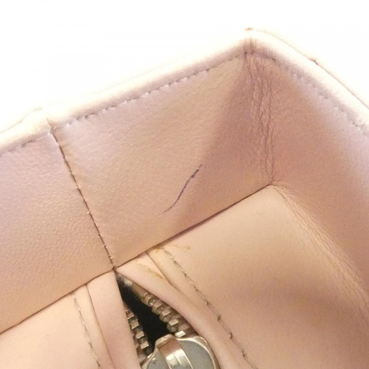 DIOR PEB44551 Handbag Leather 粉色 皮革 中古品B - 縮圖 6